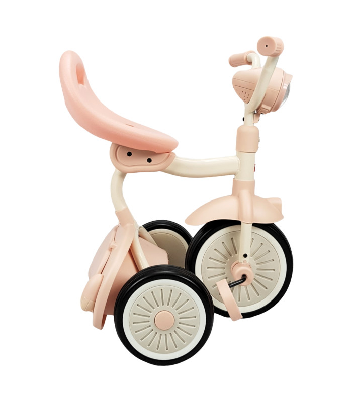 Foto 3 | Triciclo Rosa con Luz y Sonido Infantil