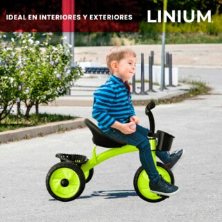 Foto 4 | Triciclo de Equilibrio Linium Verde 3 en 1 para Niños