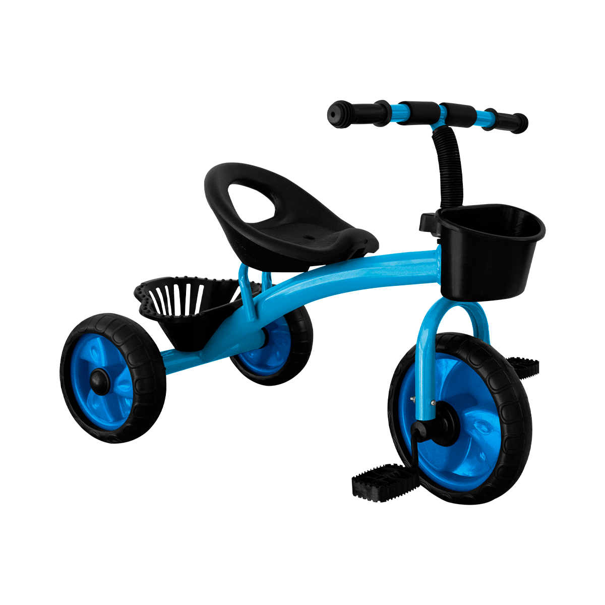 Triciclo Bicicleta de Equilibrio Linium Azul 3 En 1 Para Niños