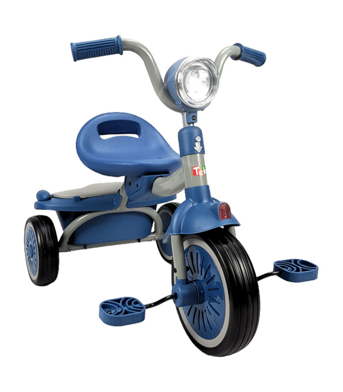 Triciclo Azul con Luz y Sonido Infantil