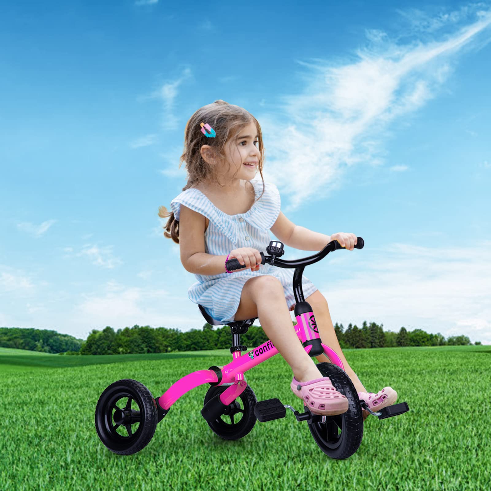 Foto 6 pulgar | Bicicleta De Equilibrio Plegable Tricycle Ygjt 3 En 1 Para Niños De 2 A 5 Años, Rosa - Venta Internacional.