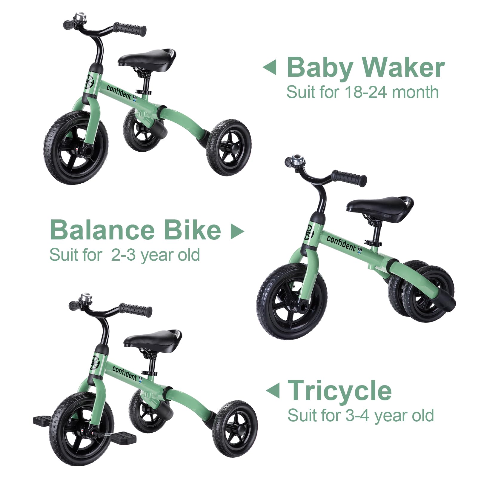 Foto 5 pulgar | Bicicleta Plegable Tricycle Ygjt 3 En 1 Para Niños De 2 A 5 Años - Venta Internacional.