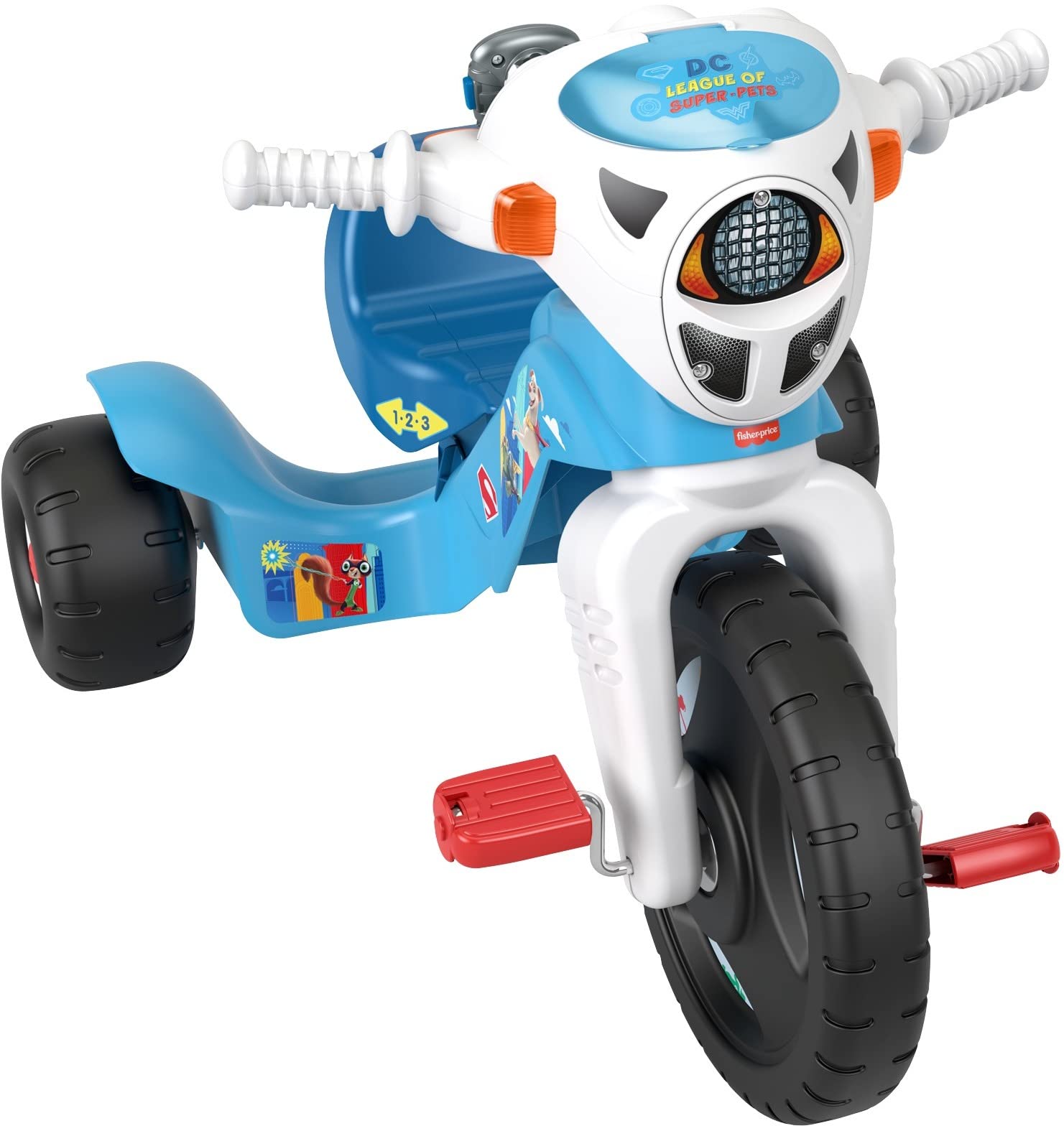 Triciclo Ride-on Fisher-price Power Wheels Dc League Of Supe - Venta Internacional.