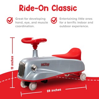 Foto 3 | Ride On Car Nuby Twist N Ride Classic Con Luces Durante Más De 3 Años - Venta Internacional.