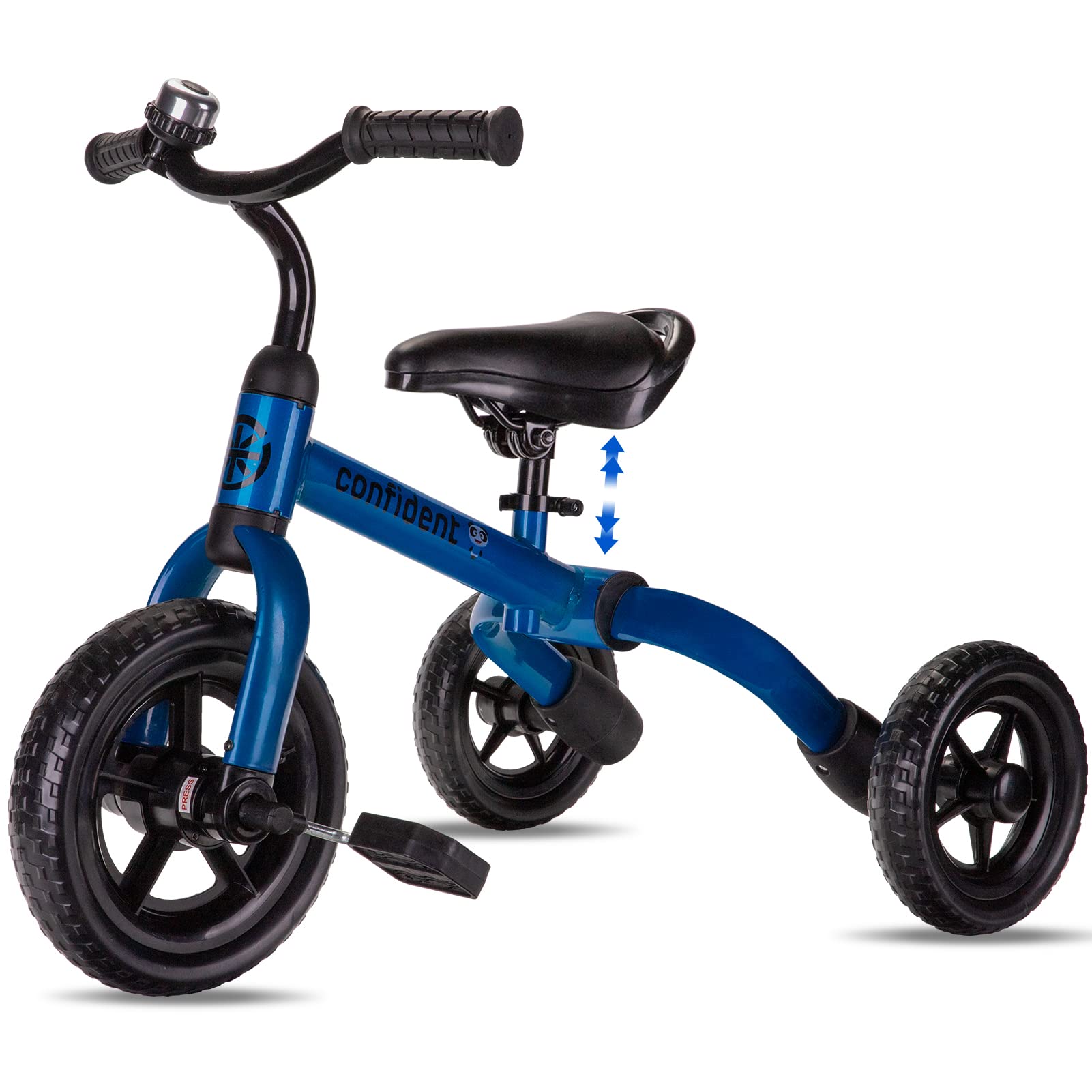Triciclo Ygjt 3 en 1 Plegable Azul para Niños - Venta Internacional