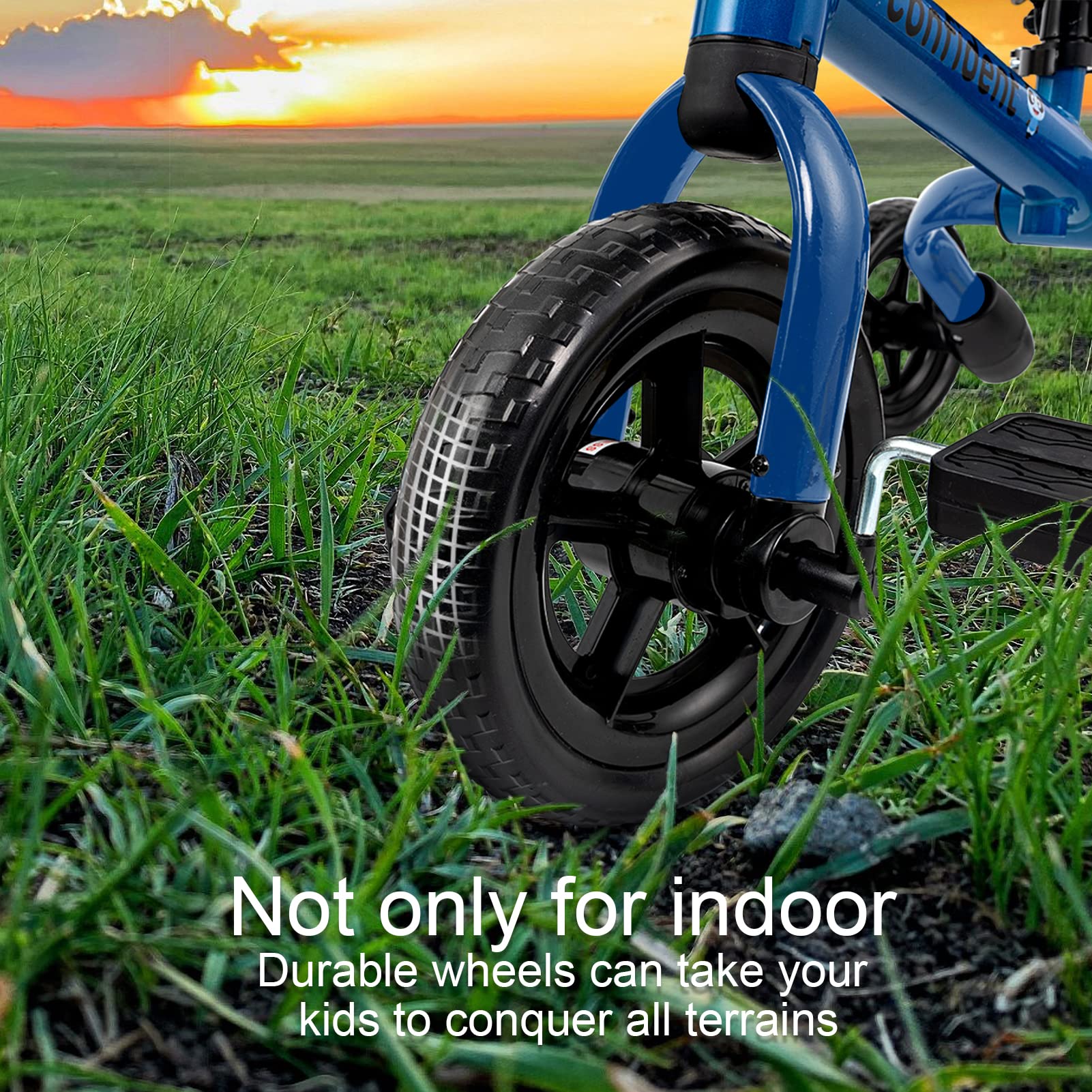 Foto 7 pulgar | Triciclo Ygjt 3 en 1 Plegable Azul para Niños - Venta Internacional