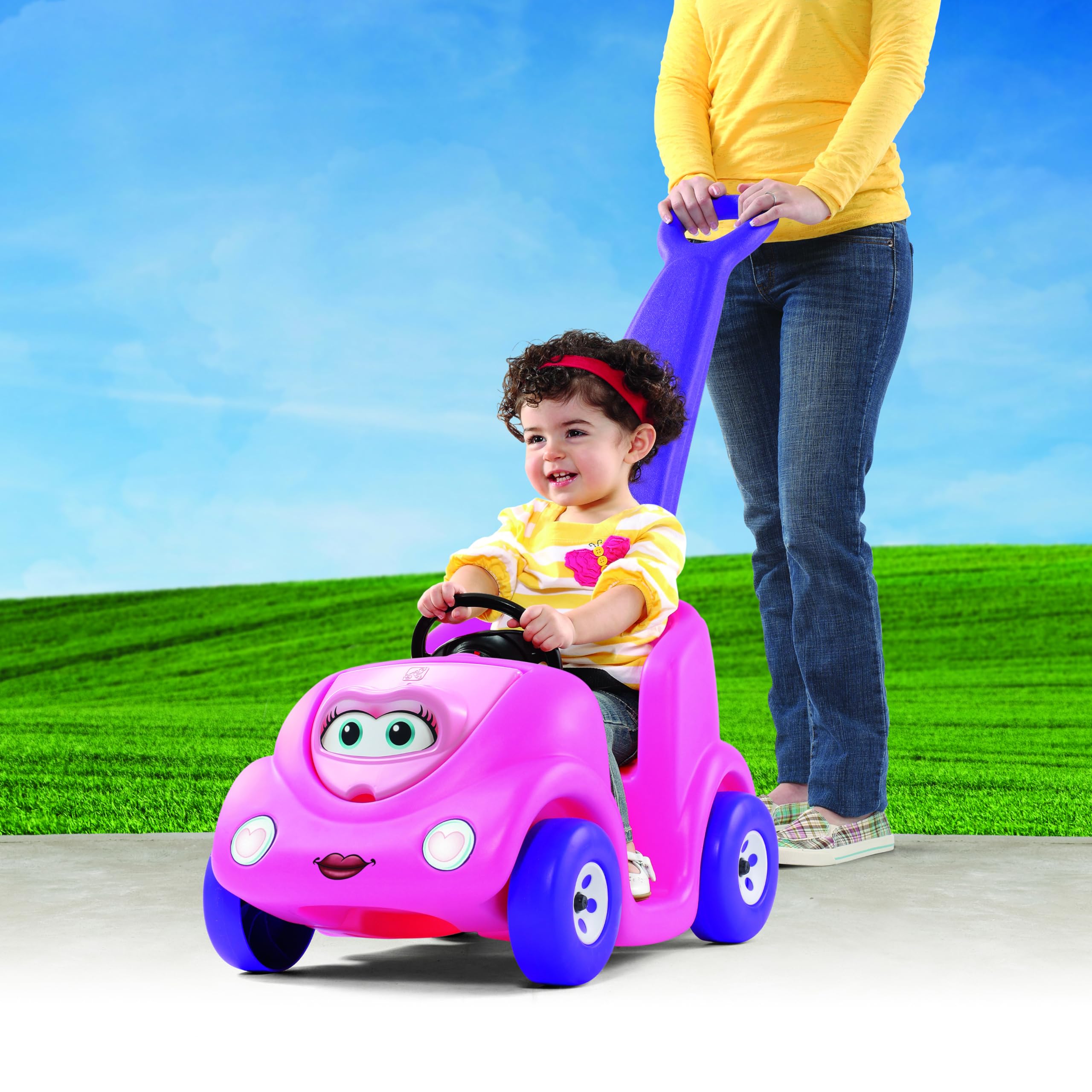 Foto 3 pulgar | Carrito Push Car Step2 Push Around Para Niños De 18 A 36 Meses, Color Rosa - Venta Internacional.