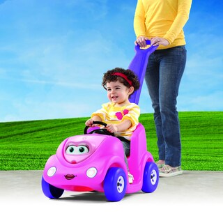 Foto 2 | Carrito Push Car Step2 Push Around Para Niños De 18 A 36 Meses, Color Rosa - Venta Internacional.
