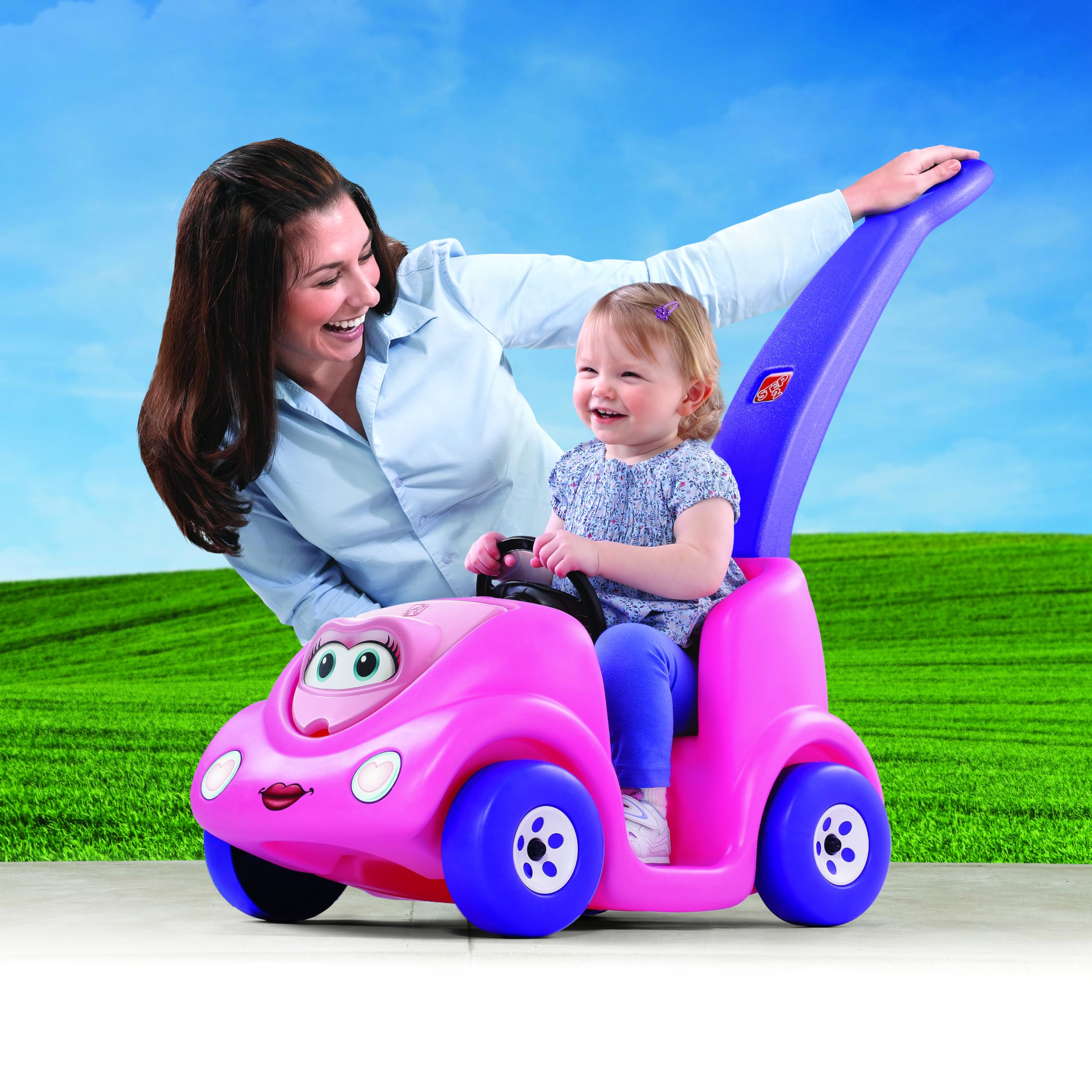 Foto 5 pulgar | Carrito Push Car Step2 Push Around Para Niños De 18 A 36 Meses, Color Rosa - Venta Internacional.