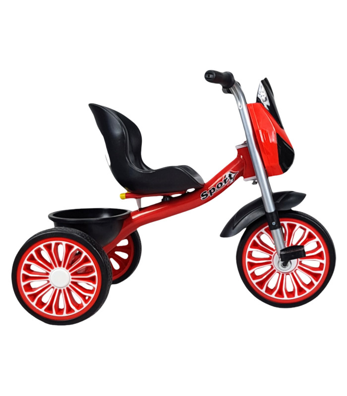 Foto 5 pulgar | Triciclo para Niños Rojo Diseño Mazinger con Luz y Sonido