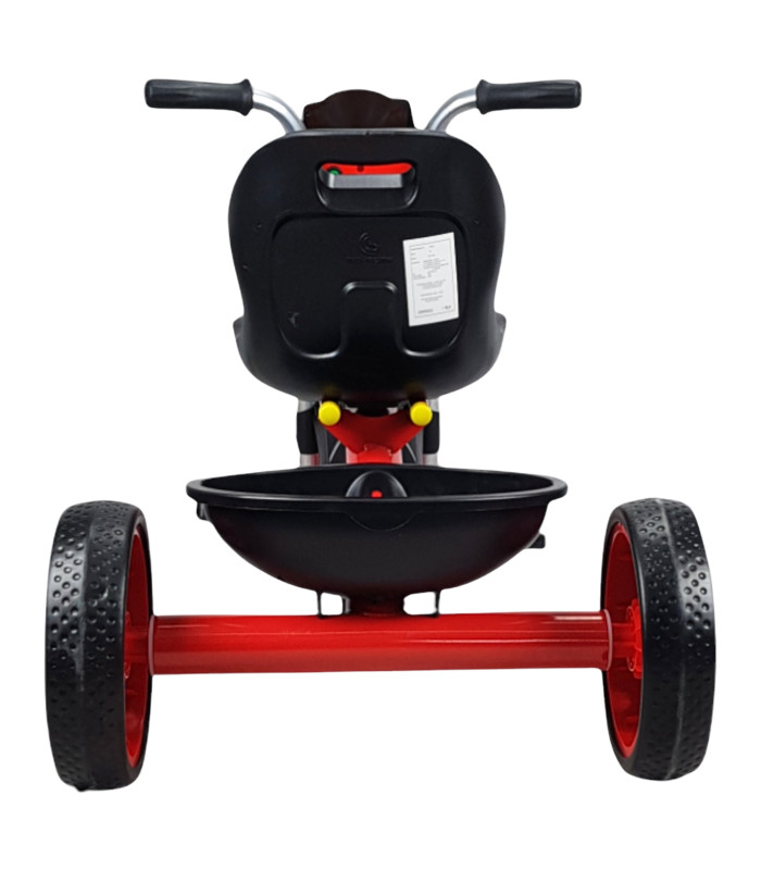 Foto 7 pulgar | Triciclo para Niños Rojo Diseño Mazinger con Luz y Sonido