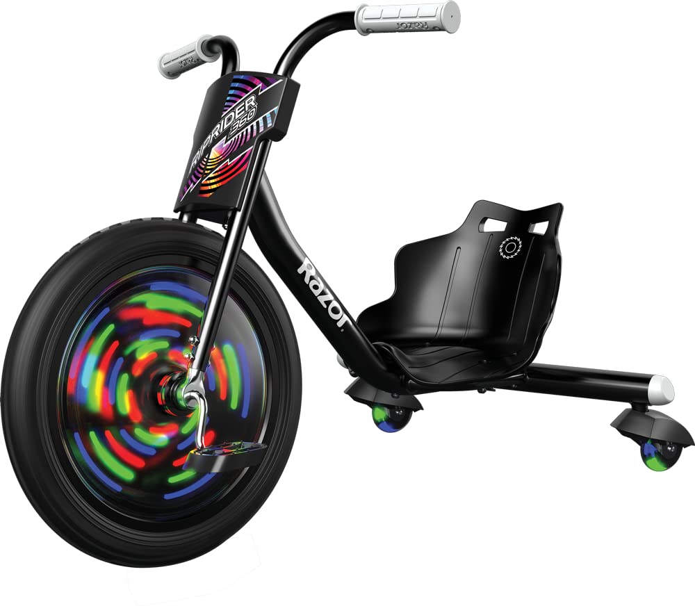 Foto 2 pulgar | Trike Razor Riprider 360 Lightshow Con Ruedas Traseras Para Niños De 5 Años O Más - Venta Internacional.