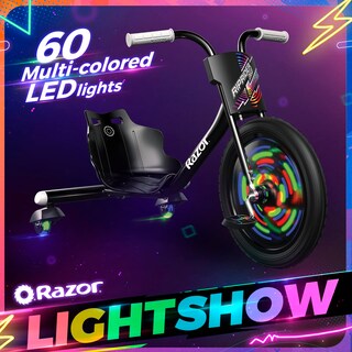 Foto 2 | Trike Razor Riprider 360 Lightshow Con Ruedas Traseras Para Niños De 5 Años O Más - Venta Internacional.