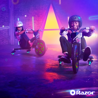Foto 7 | Trike Razor Riprider 360 Lightshow Con Ruedas Traseras Para Niños De 5 Años O Más - Venta Internacional.