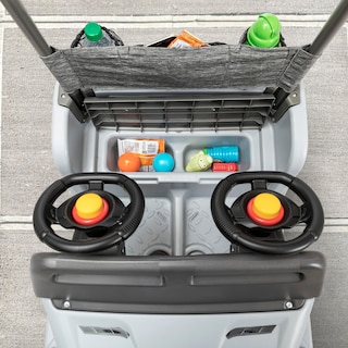 Foto 6 | Suv Push Car Step2 Side-by-side Push Around Para Niños, Color Gris - Venta Internacional.