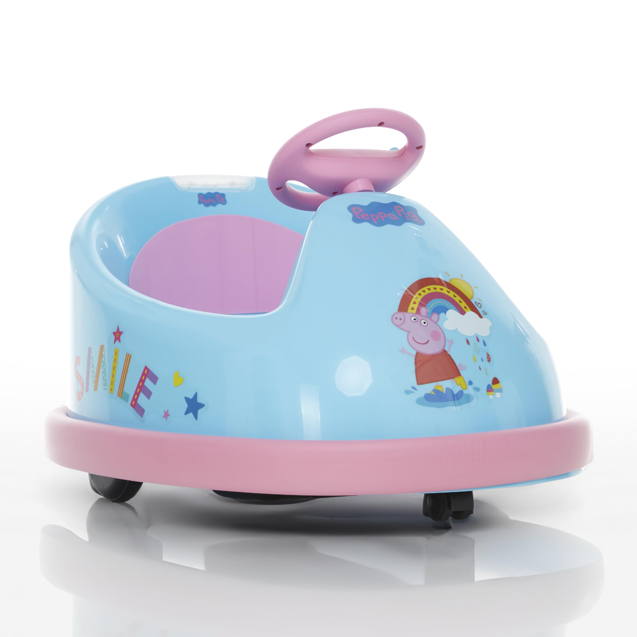 Bumper Car Voyager Peppa Pig Electric 6v Con Mando A Distancia - Venta Internacional.