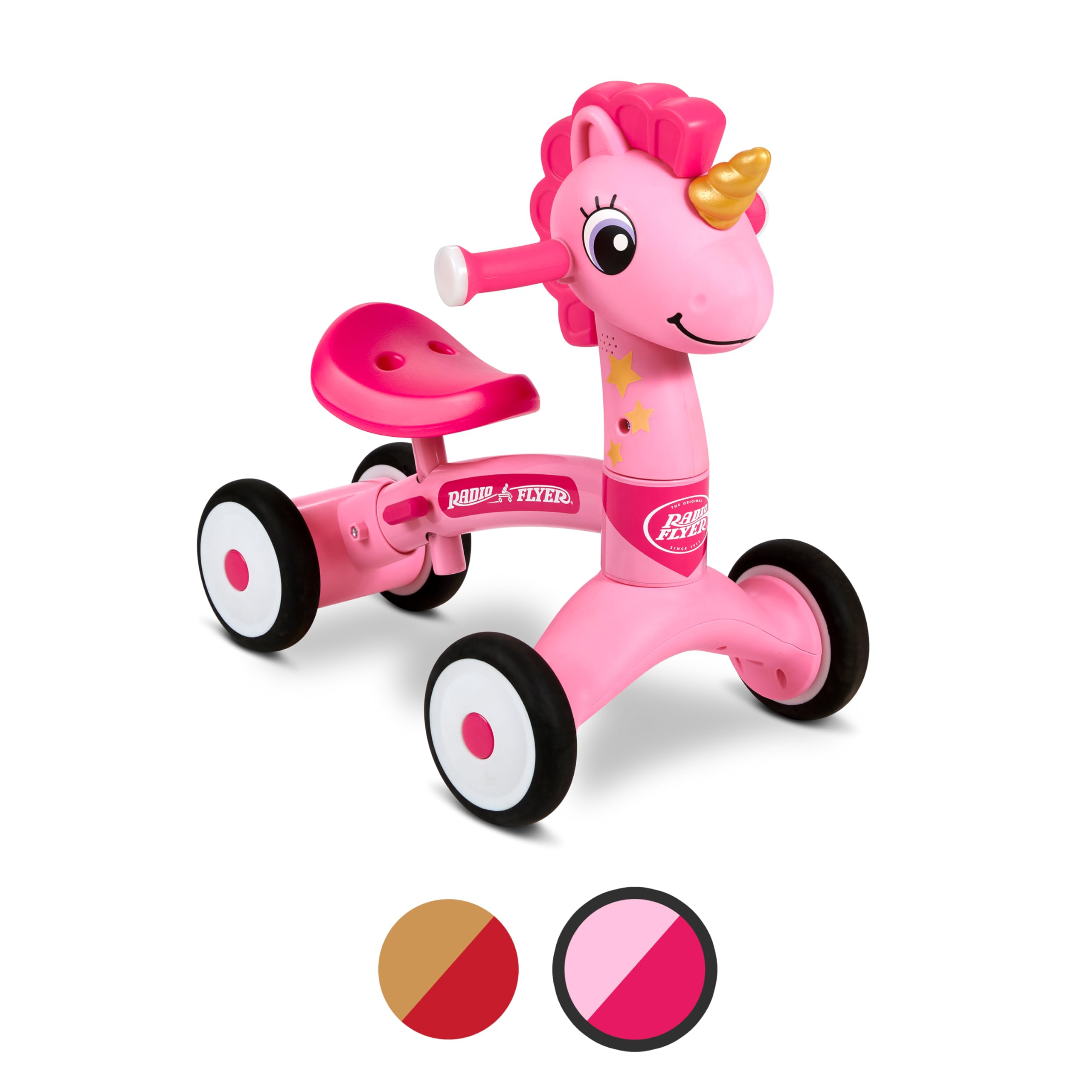 Montable de Unicornio Radio Flyer Rosa-Venta Internacional