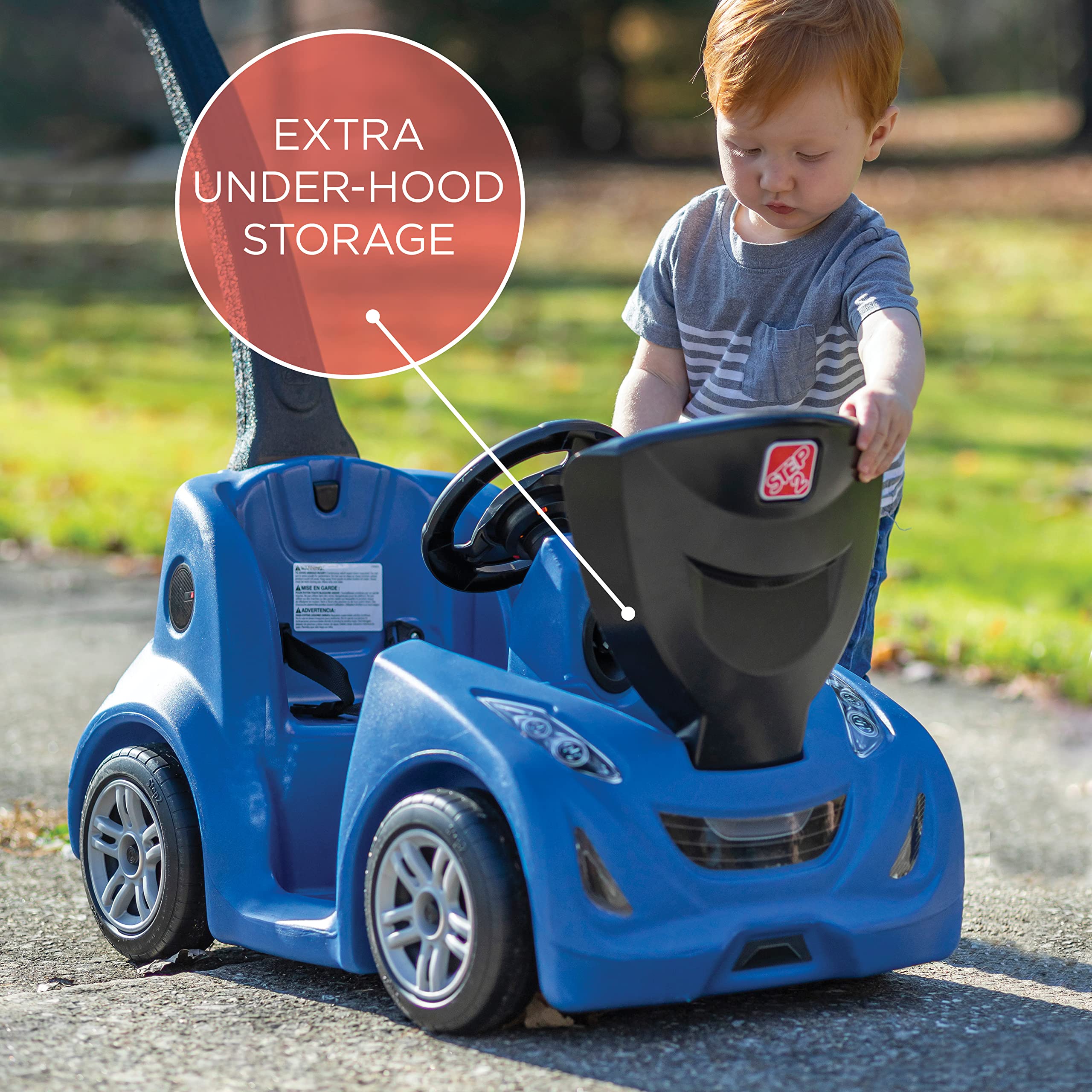 Foto 5 pulgar | Push Car Step2 Push Around Buggy Gt Para Niños De 1,5 A 3 Años, Color Azul - Venta Internacional.