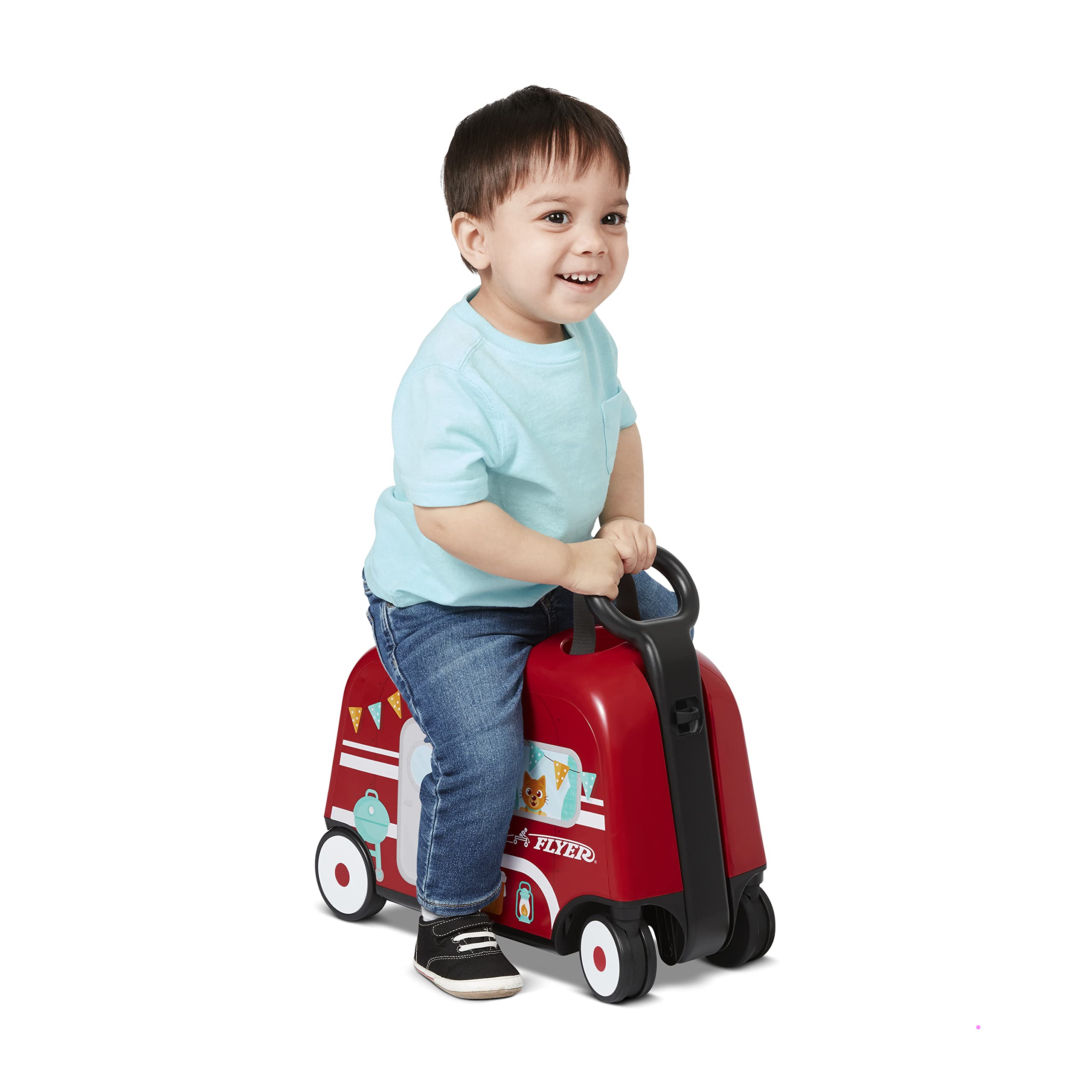 Foto 8 pulgar | Caravana Happy Traveler 3 En 1 Ride On Toy Radio Flyer - Venta Internacional.