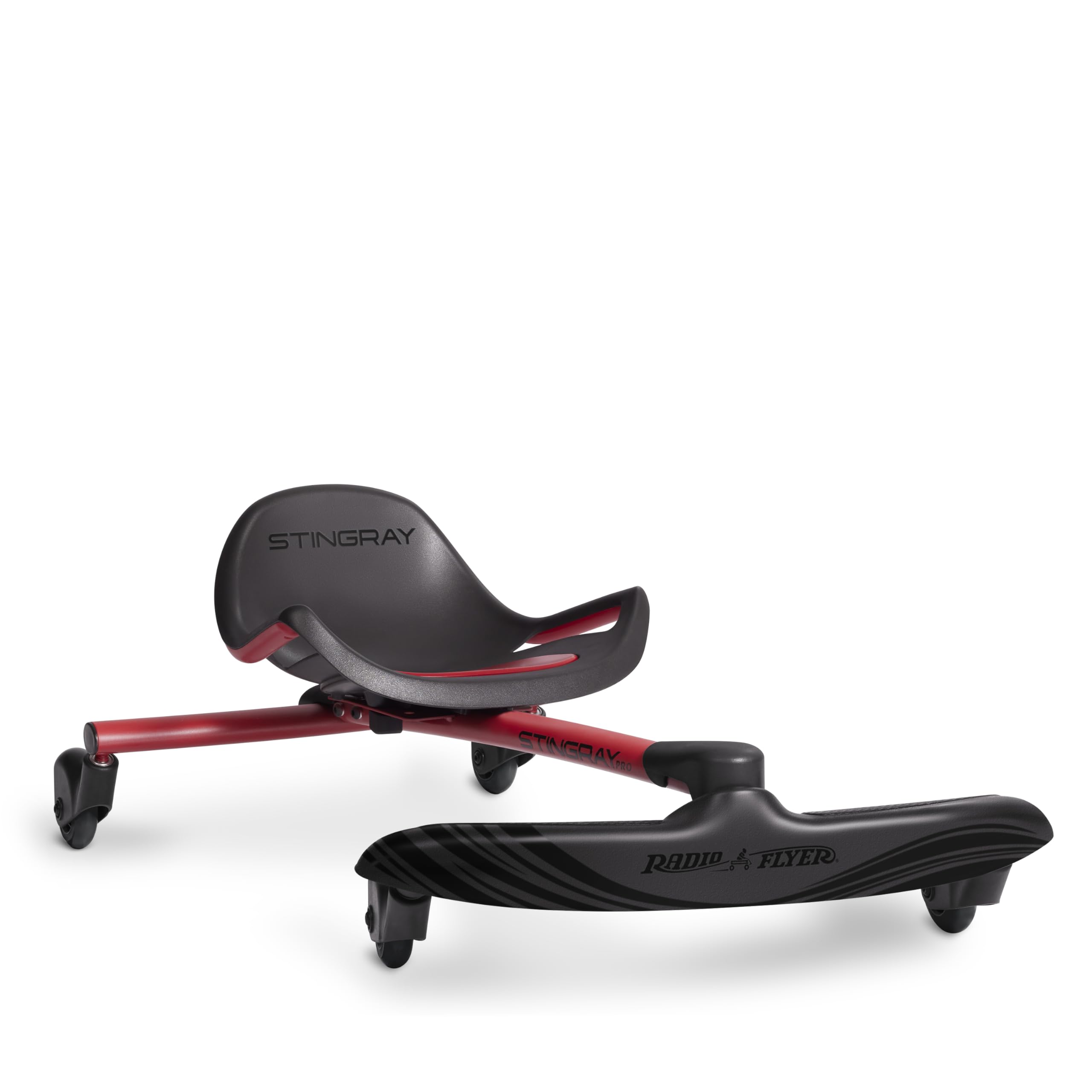 Ride On Toy Radio Flyer Stingray Black Para Niños De 3 A 8 Años - Venta Internacional.