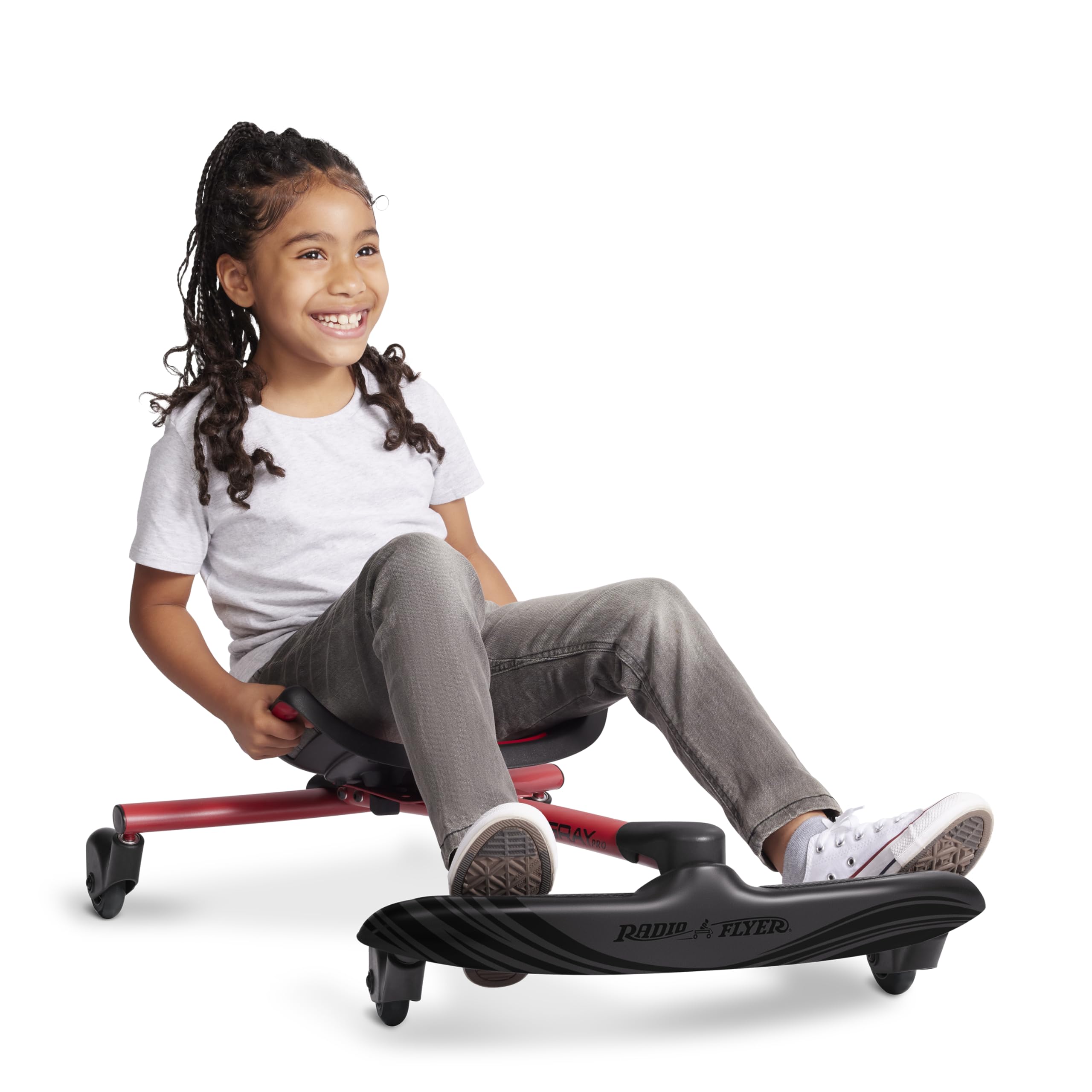 Foto 7 | Ride On Toy Radio Flyer Stingray Black Para Niños De 3 A 8 Años - Venta Internacional.