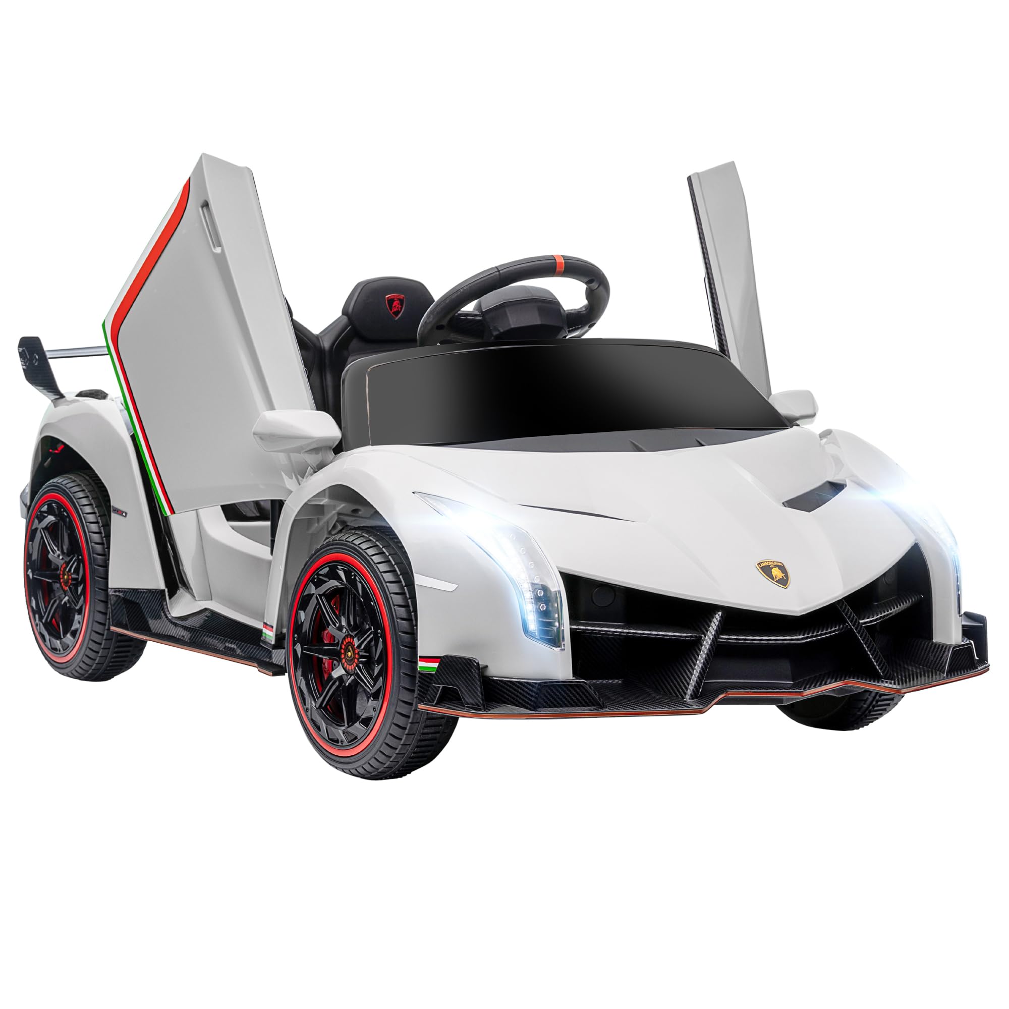 Coche Eléctrico Aosom Lamborghini Veneno Para Niños De 3 A 6 Años Con Bluetooth - Venta Internacional.