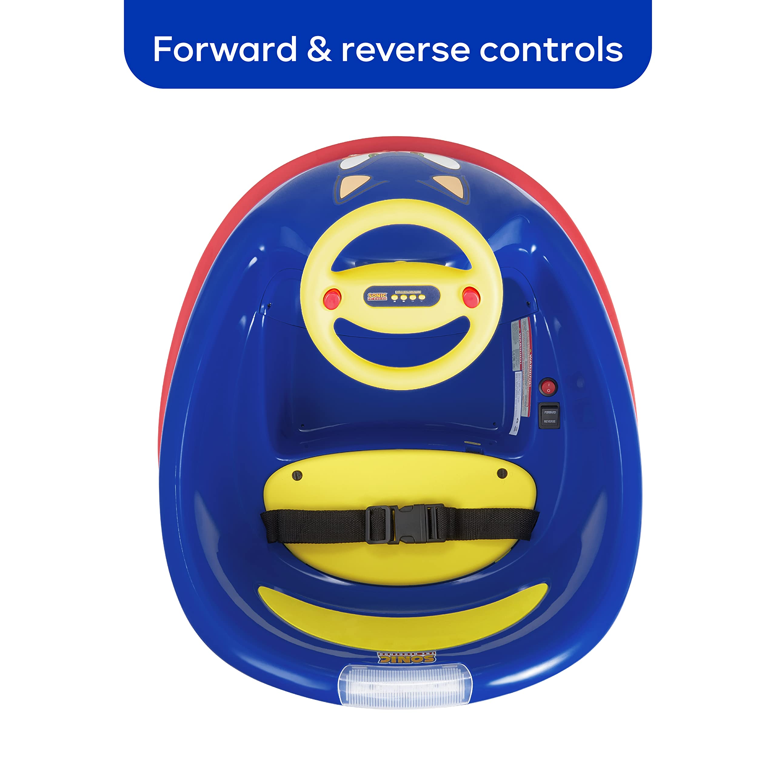 Foto 7 pulgar | Bumper Car Voyager Sonic The Hedgehog Electric 6v Kids - Venta Internacional.