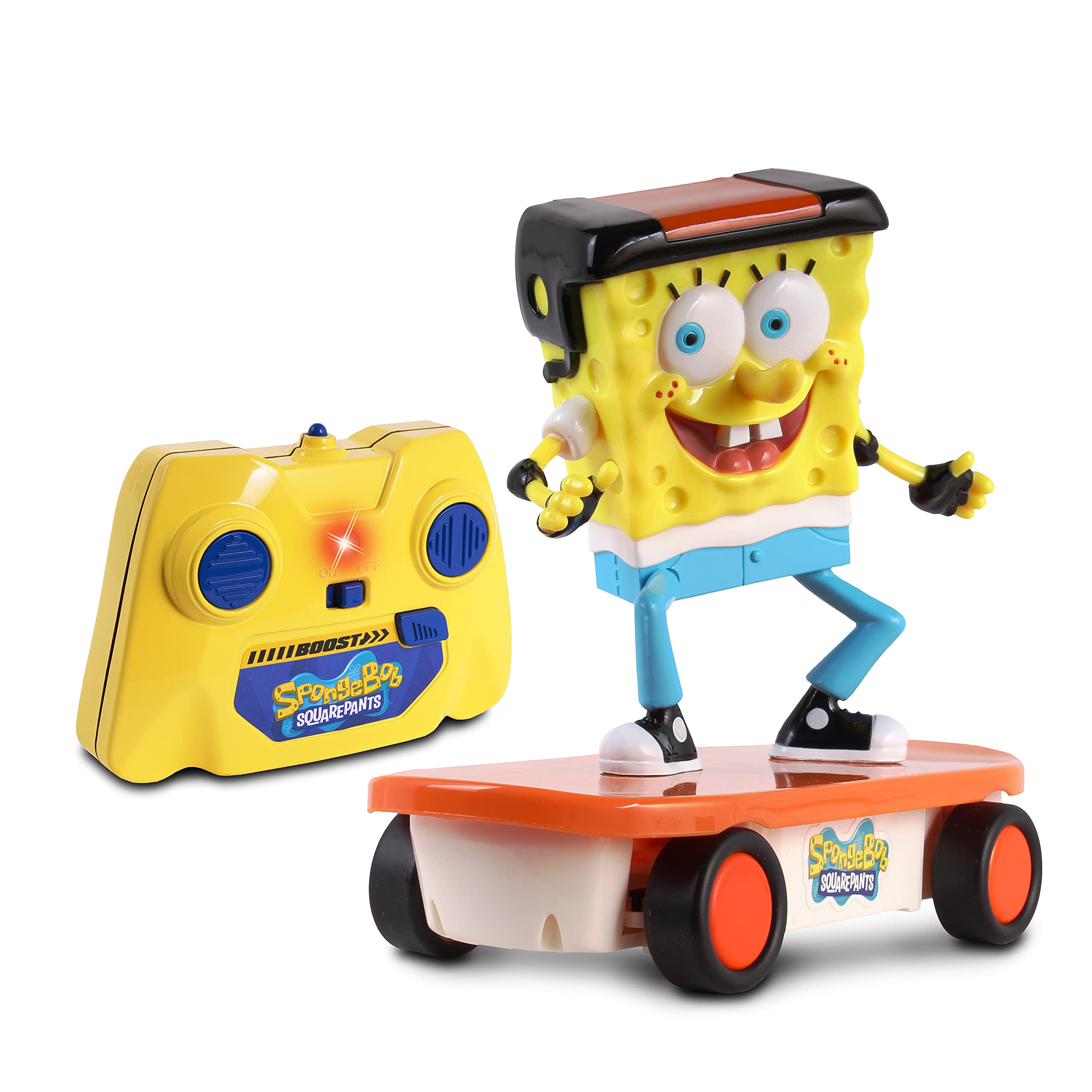 Foto 2 pulgar | Patineta R/c Vehicle Nkok Spongebob De 2,4 Ghz Con Turbo Boost - Venta Internacional.