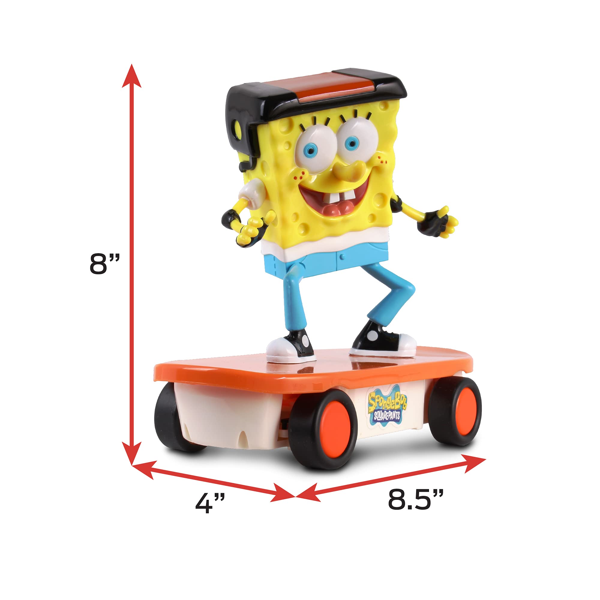 Foto 5 pulgar | Patineta R/c Vehicle Nkok Spongebob De 2,4 Ghz Con Turbo Boost - Venta Internacional.