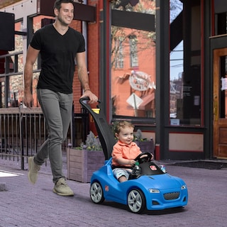 Foto 3 | Push Car Step2 Whisper Ride Cruiser Para Niños De 18 A 48 Meses, Azul - Venta Internacional.