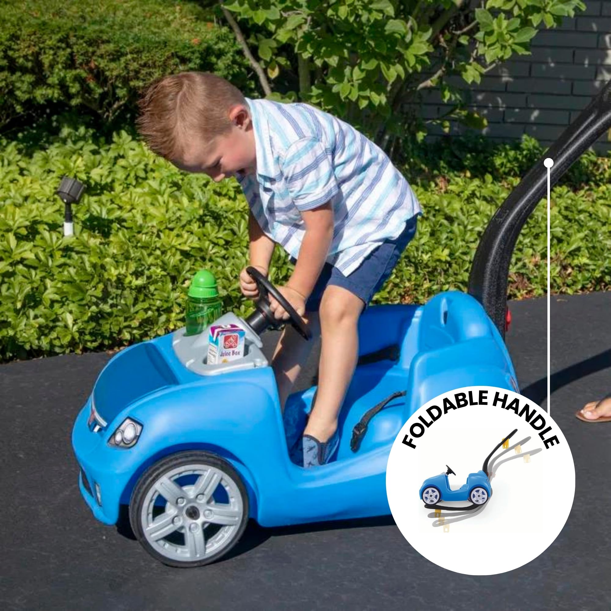 Foto 4 pulgar | Push Car Step2 Whisper Ride Ii Para Niños, De 1,5 A 4 Años, Color Azul - Venta Internacional.