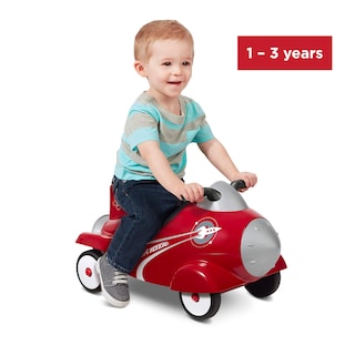 Foto 2 | Folleto Para Radio Ride On Toy, Estilo Retro Rocket, 12 A 36 Meses, Color Rojo - Venta Internacional.
