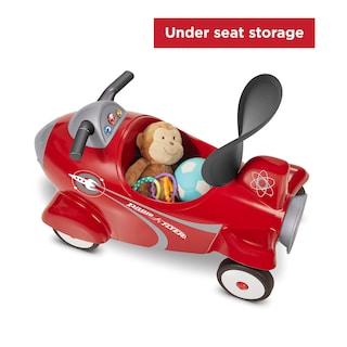 Foto 5 | Folleto Para Radio Ride On Toy, Estilo Retro Rocket, 12 A 36 Meses, Color Rojo - Venta Internacional.