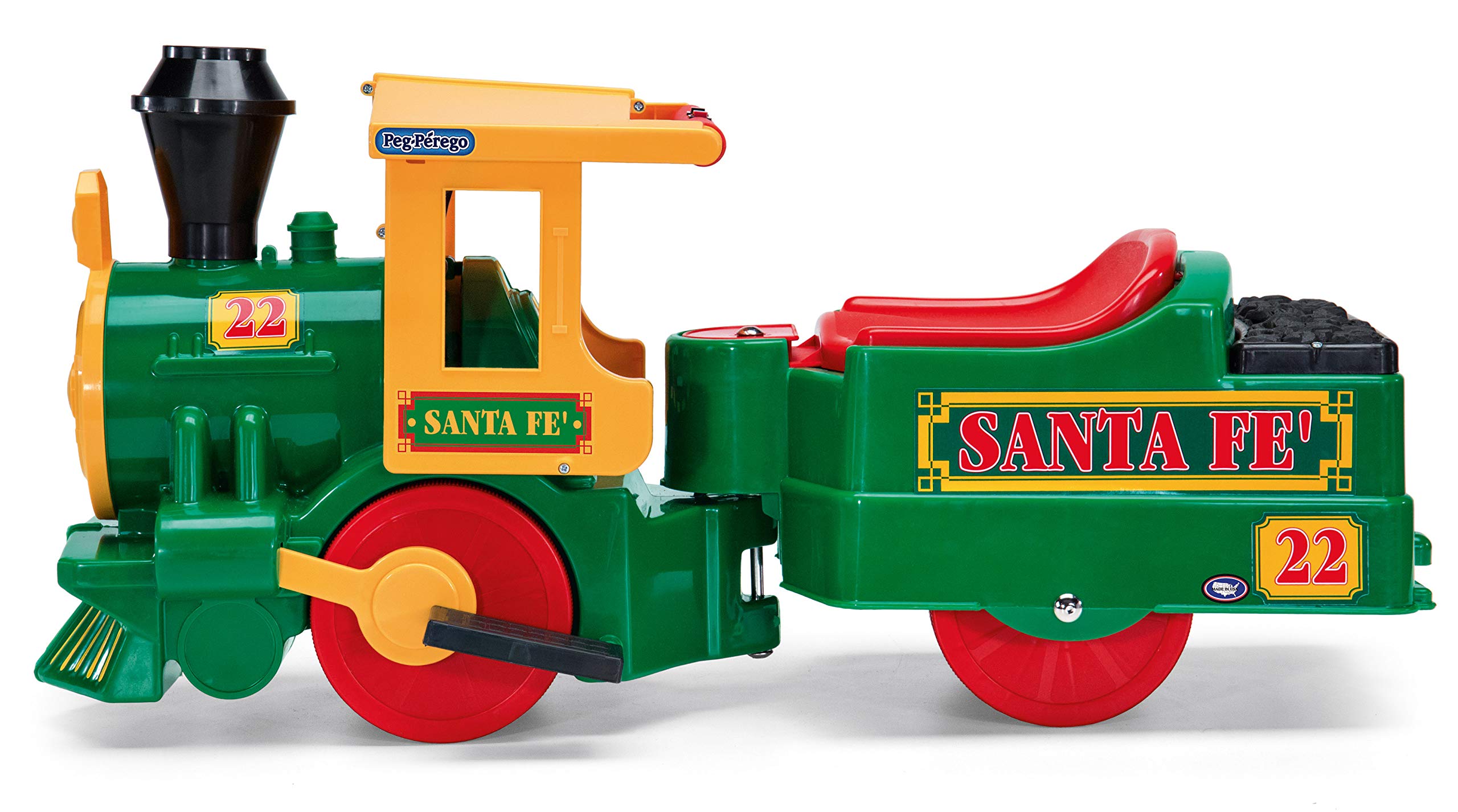 Foto 7 | Ride On Train Peg Perego Santa Fe De 18 A 36 Meses Con Vía - Venta Internacional.