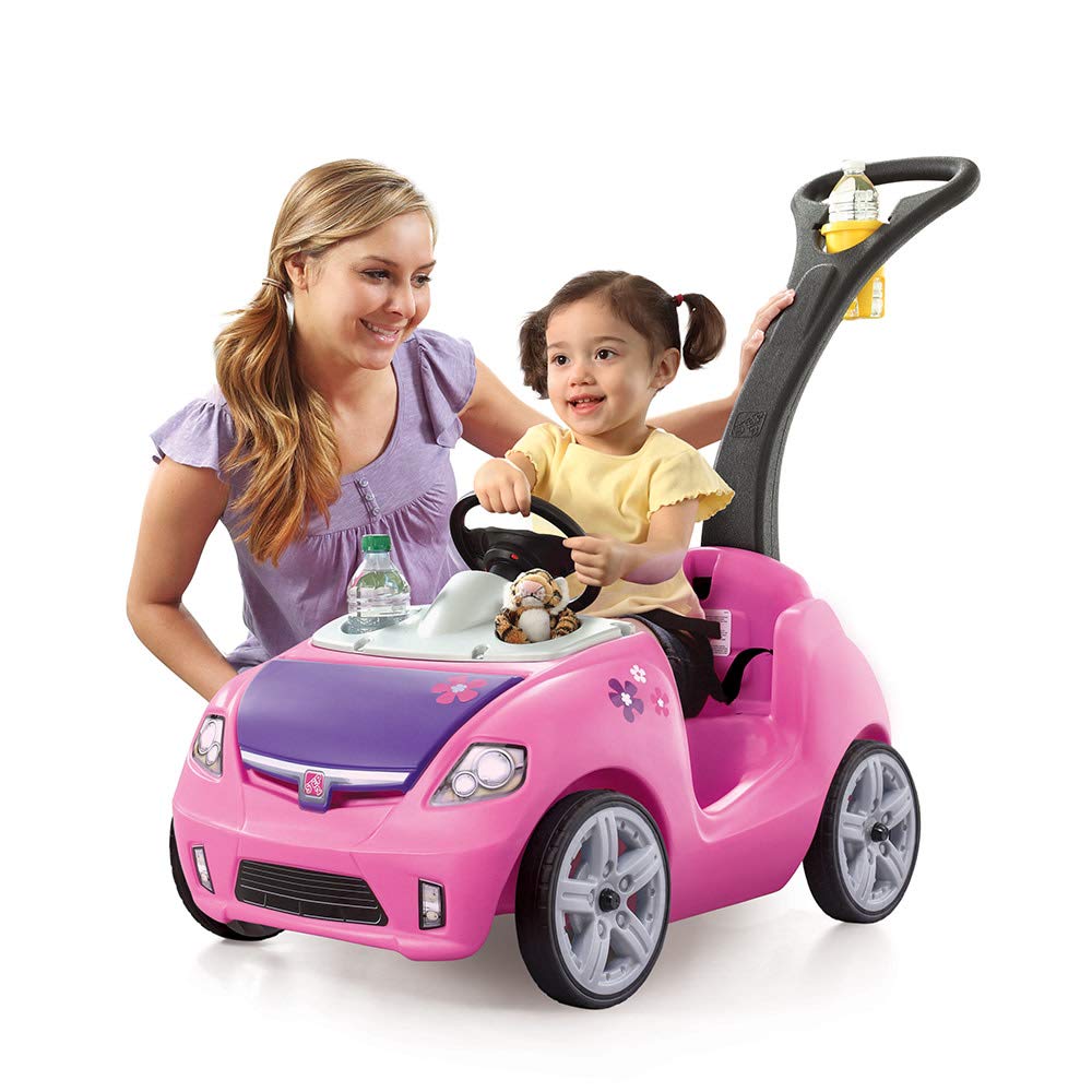 Foto 2 pulgar | Push Car Step2 Whisper Ride Ii Para Niños, Color Rosa De 1,5 A 4 Años - Venta Internacional.