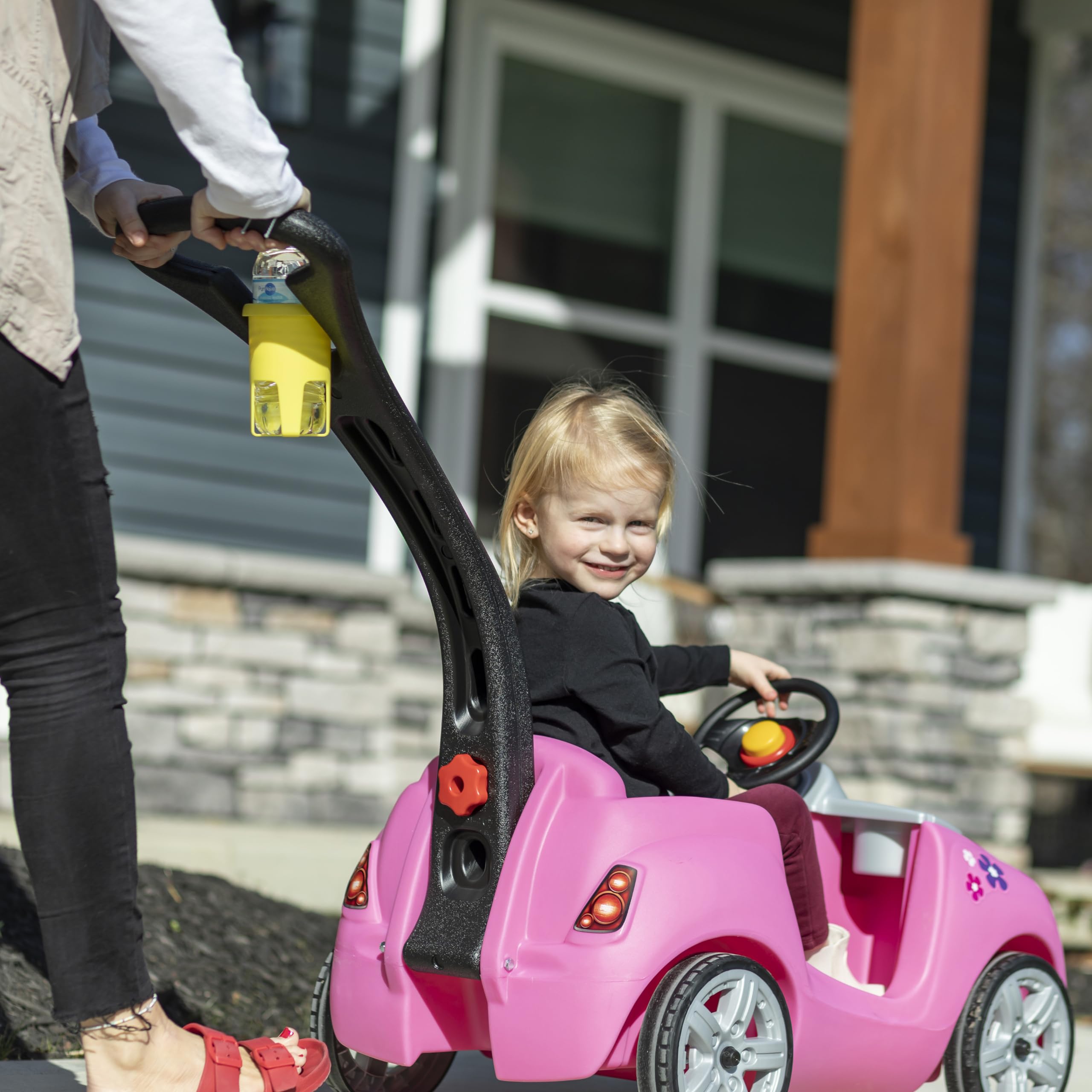 Foto 4 pulgar | Push Car Step2 Whisper Ride Ii Para Niños, Color Rosa De 1,5 A 4 Años - Venta Internacional.