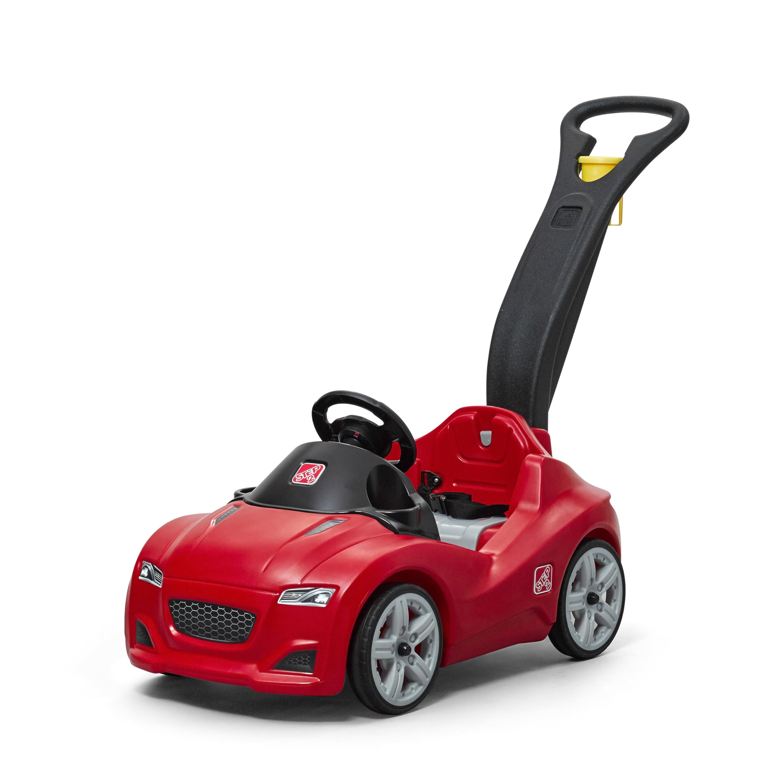 Push Car Step2 Whisper Ride Cruiser Para Niños De 18 A 48 Meses, Rojo - Venta Internacional.