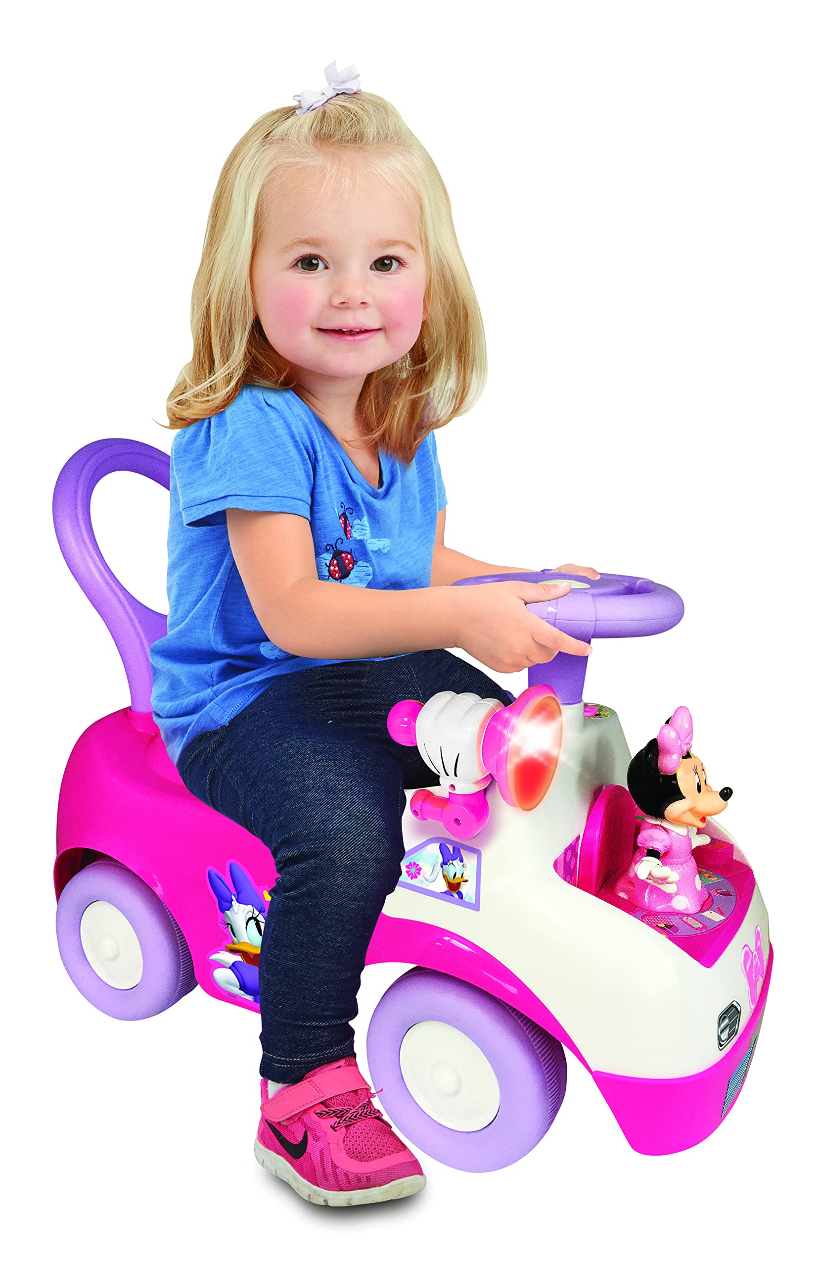 Ride On Toy Kiddie Y Minnie Bailando Con Actividades Interactivas - Venta Internacional.