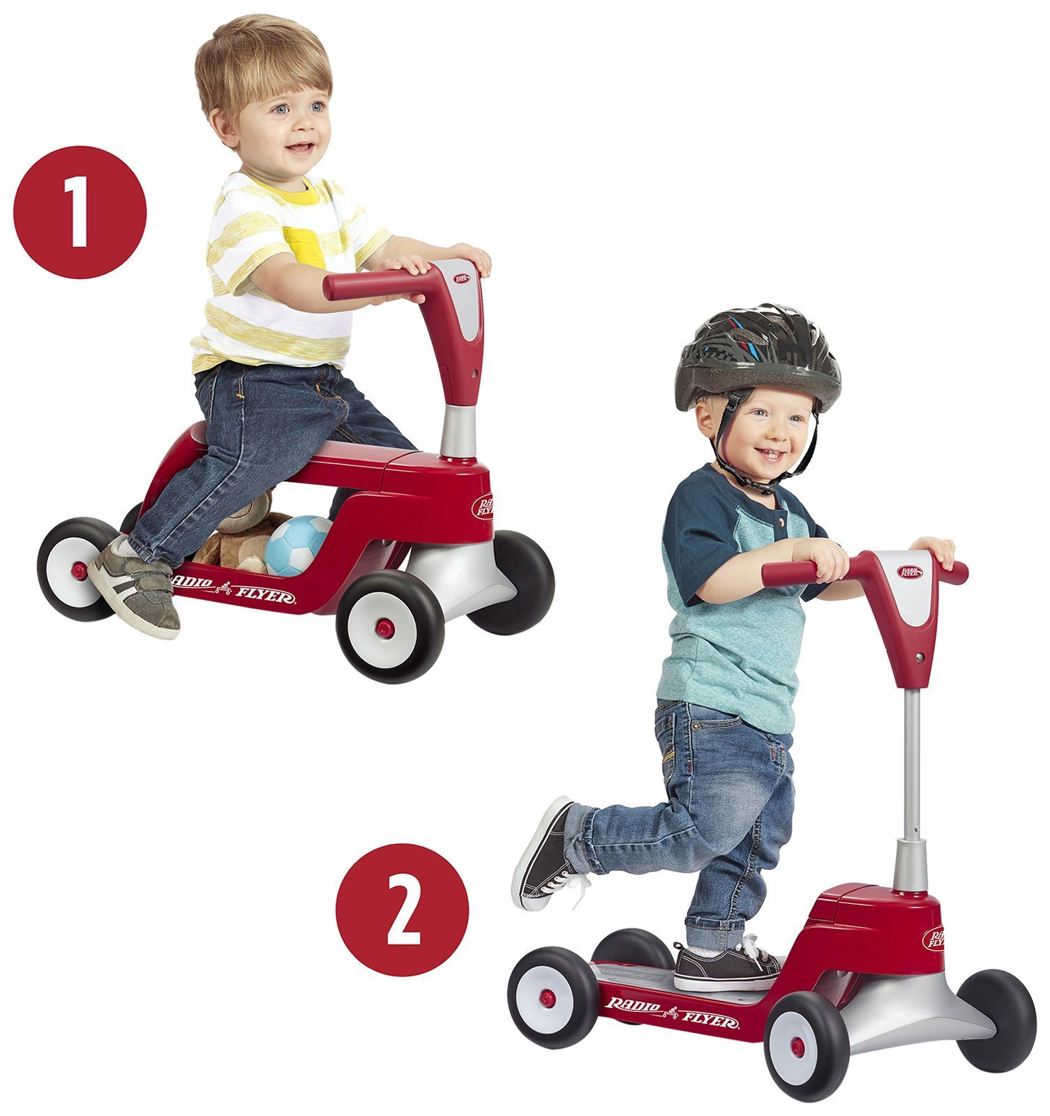 Foto 3 pulgar | Radio Scoot 2 Scooter Flyer Ride On Juguete para Niños - Venta Internacional
