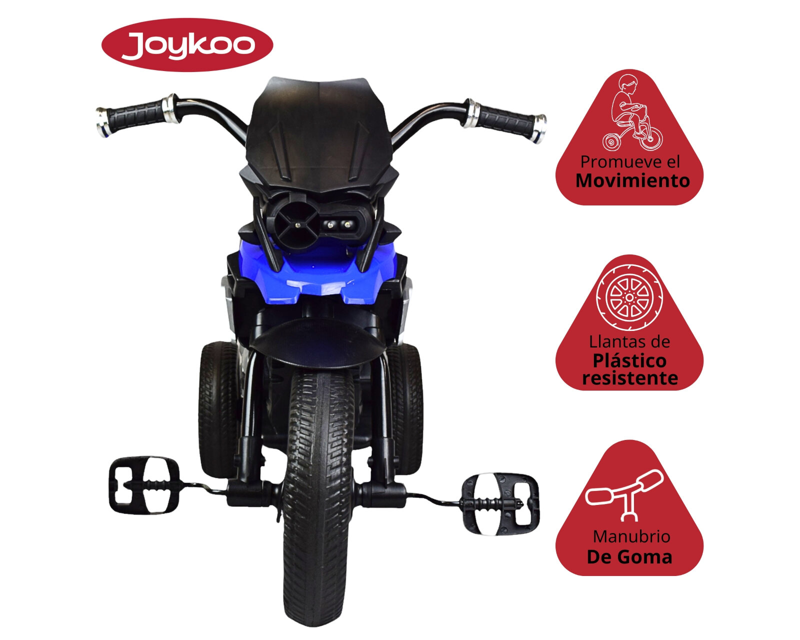 Foto 2 | Triciclo de Moto con Luz y Sonido Azul