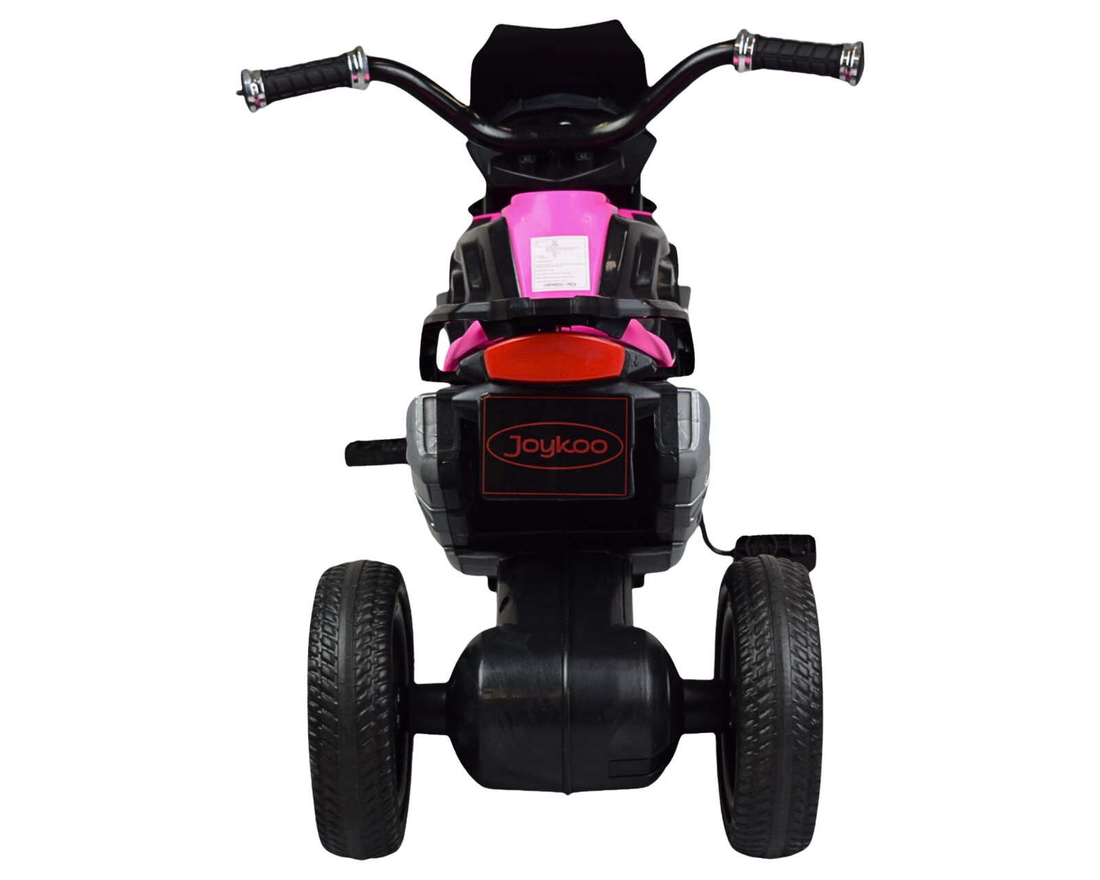 Foto 7 pulgar | Triciclo de Moto con Luz y Sonido Rosa