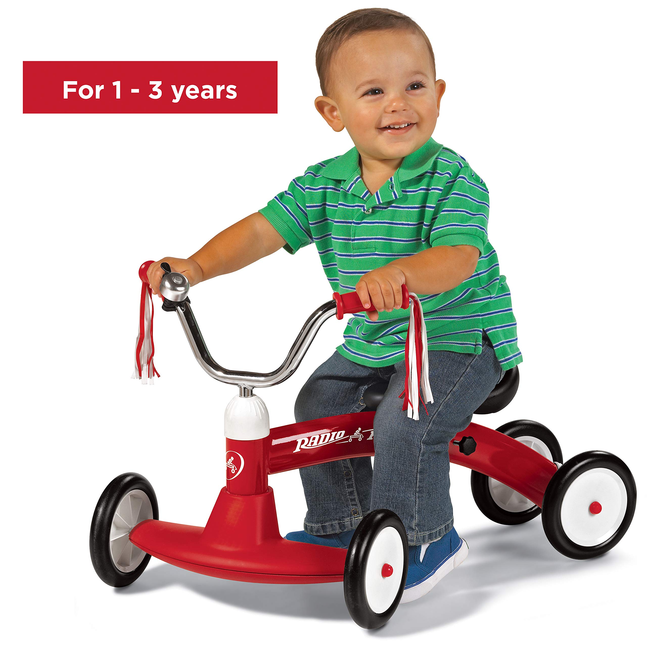 Foto 3 pulgar | Bicicleta Radio Flyer Ride On Toy Scoot-about para Niños - Venta Internacional