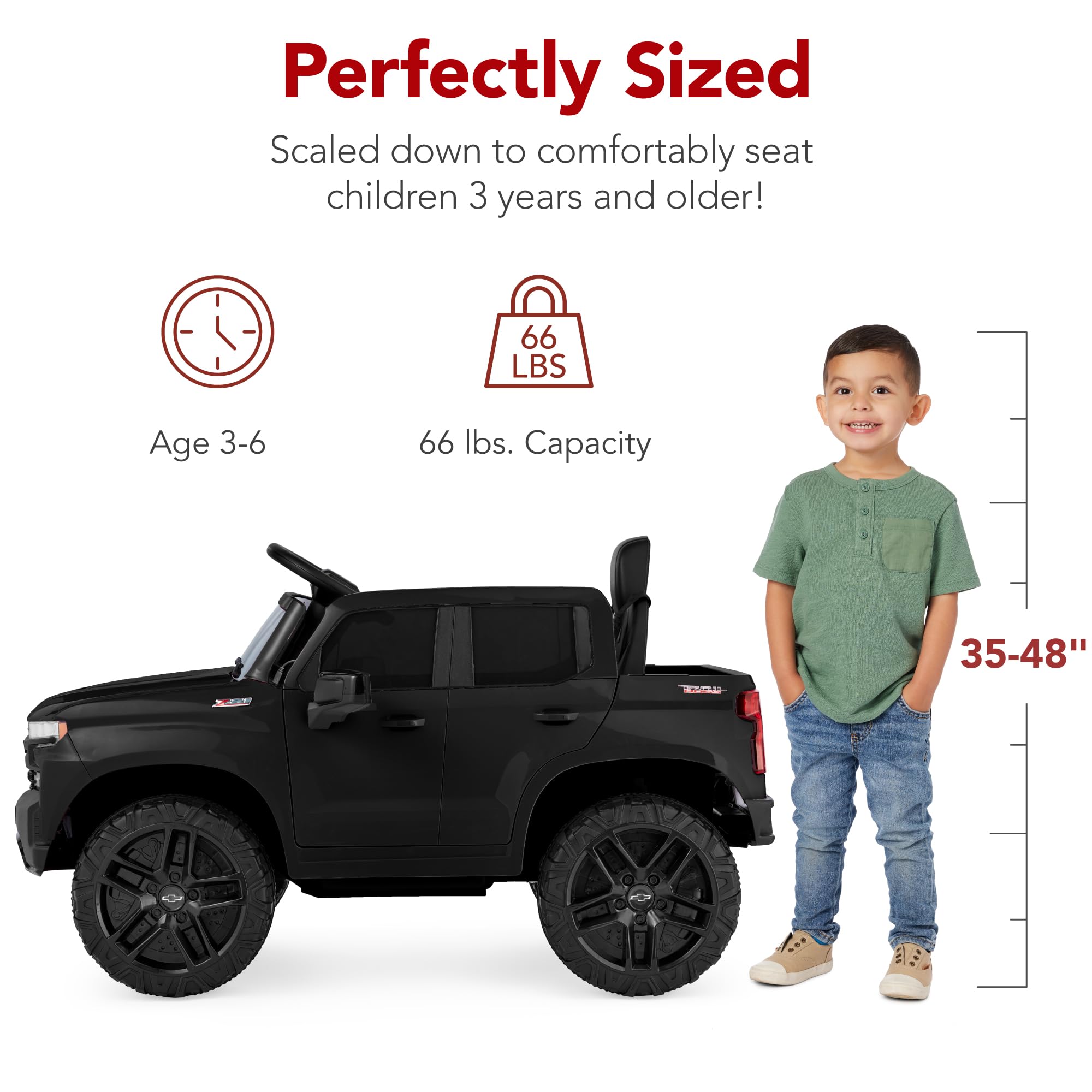 Foto 5 pulgar | Ride On Truck Best Choice Products Chevrolet Silverado 12v - Venta Internacional.