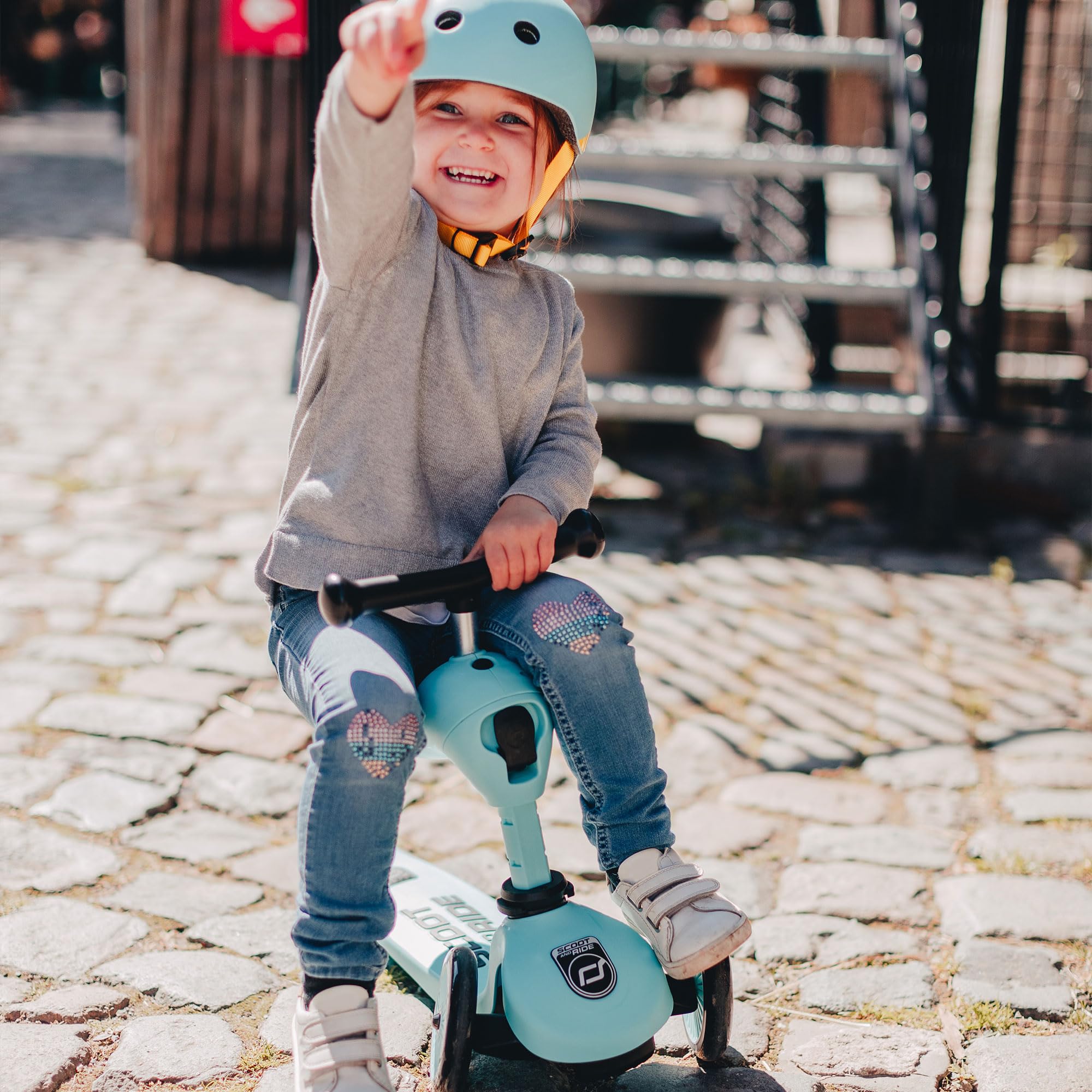 Foto 7 pulgar | Patinete Scoot & Ride Highwaykick 1 Para Niños De 1 A 5 Años, Azul - Venta Internacional.