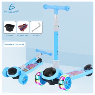 Foto 4 | Scooter Infantil Elegate Montable con Luces Led Rosa