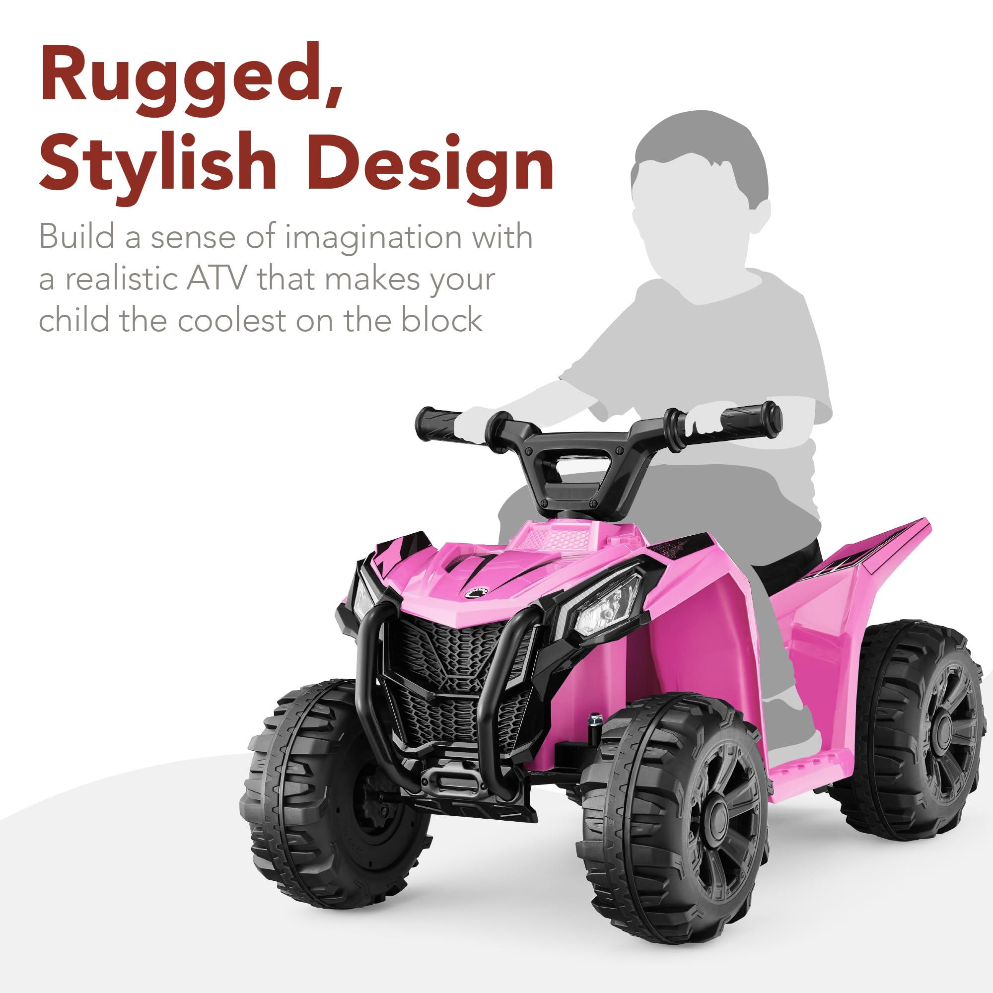 Foto 4 pulgar | Ride-on Toy Best Choice Products, Cuatrimoto, 6 V, 4 Ruedas, Para Niños - Venta Internacional.