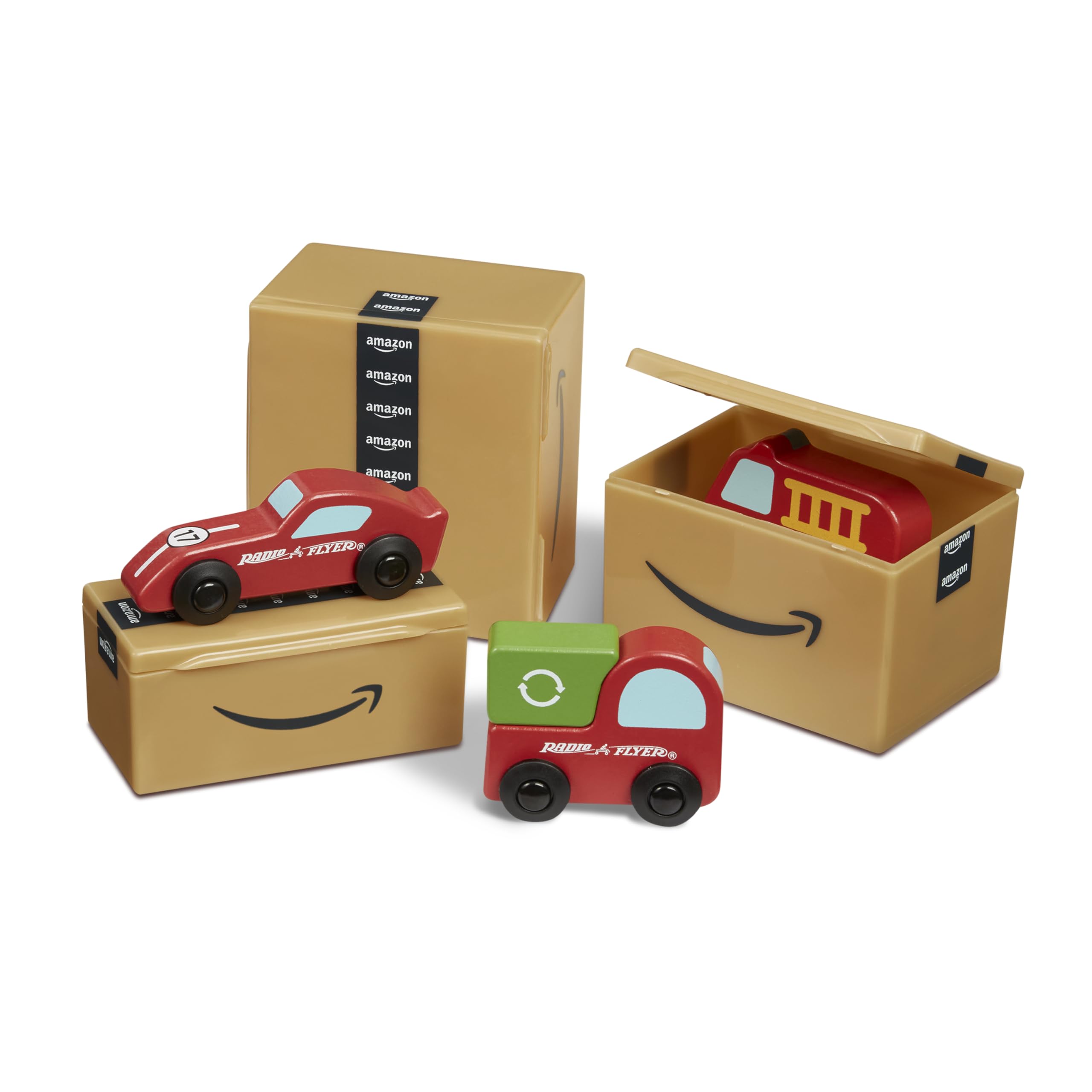 Foto 7 pulgar | Folleto De Radio Ride On Toy, Amazon Delivery Van Blue Kids 2+ - Venta Internacional.