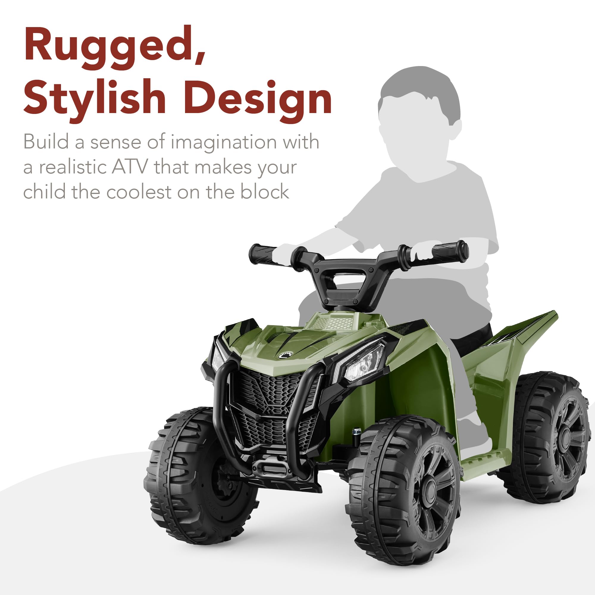 Foto 4 pulgar | Ride-on Toy Best Choice Products, Cuatrimoto, 6 V, 4 Ruedas, Para Niños - Venta Internacional.