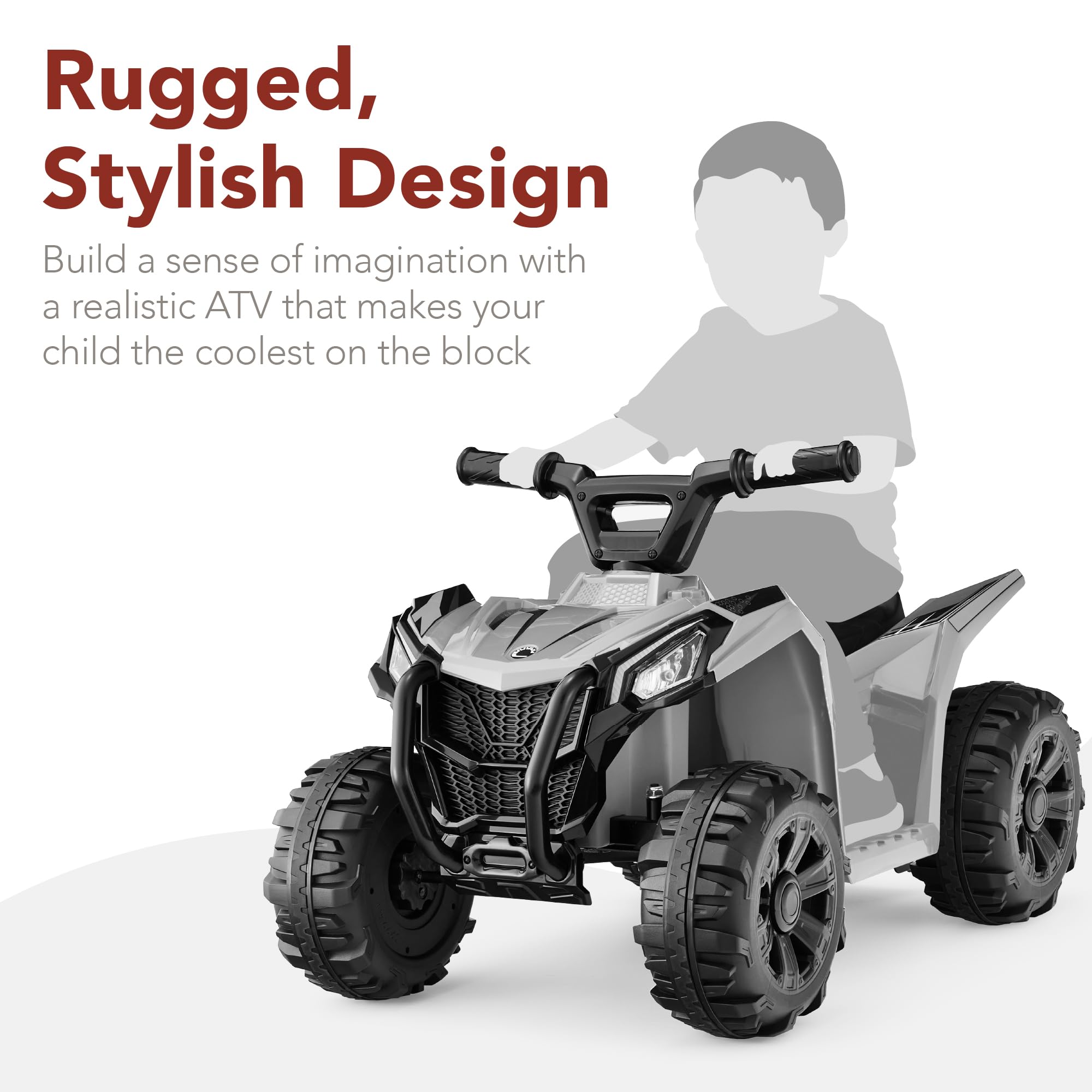 Foto 4 pulgar | Ride-on Toy Best Choice Products, Cuatrimoto, 6 V, 4 Ruedas, Para Niños - Venta Internacional.