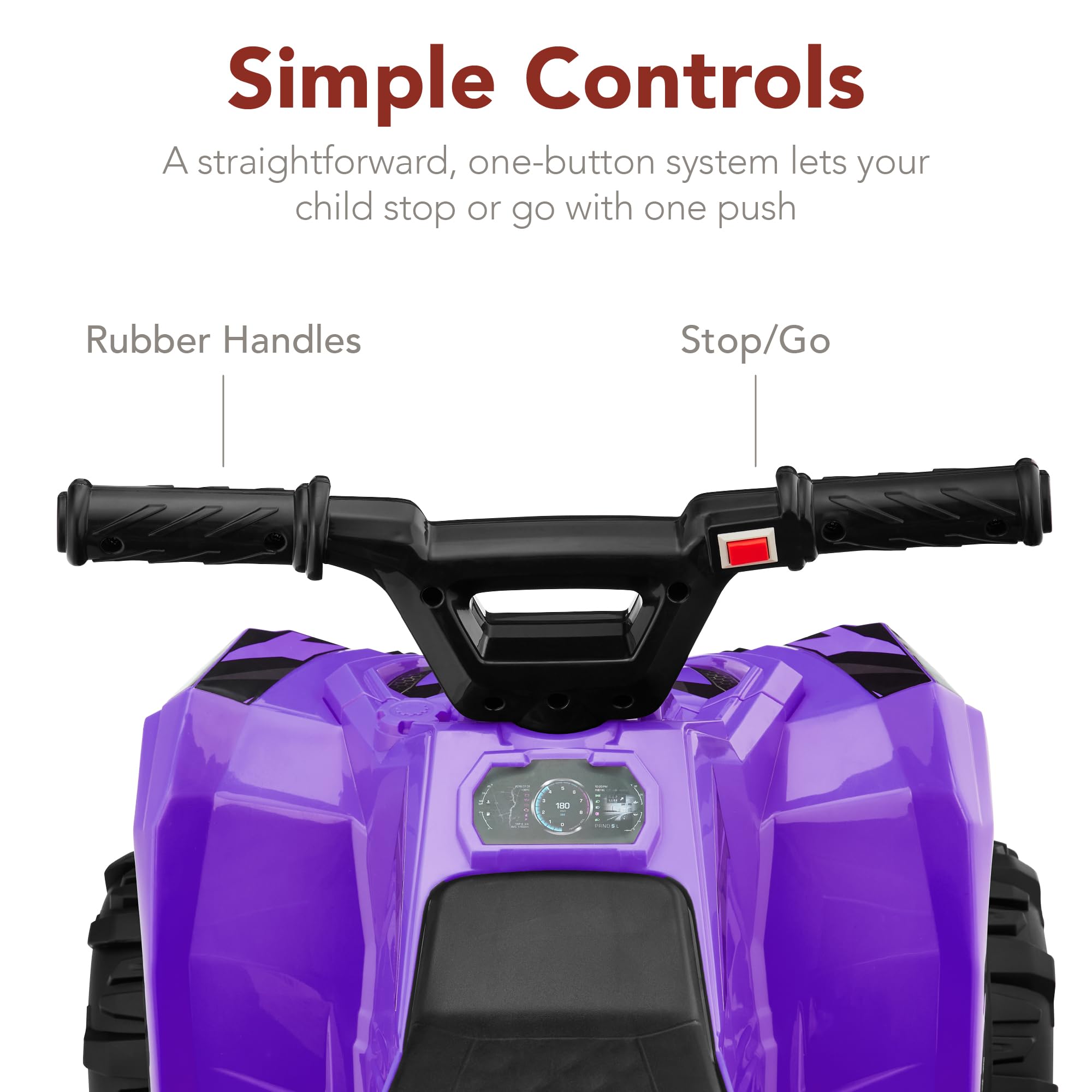 Foto 6 | Cuatrimoto Ride-on Toy Best Choice Products 6 V 4 Ruedas para Niños - Venta Internacional
